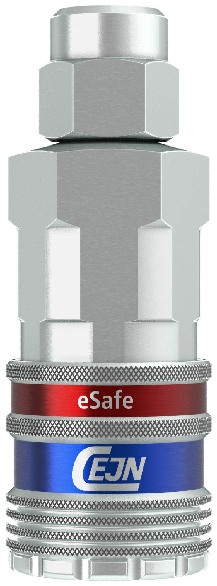 eSafe vented safety coupling ISO 6150 B 5.3 mm, Stream-Line connection 5 x 8 mm, 1000 l/min - Cejn 103102058