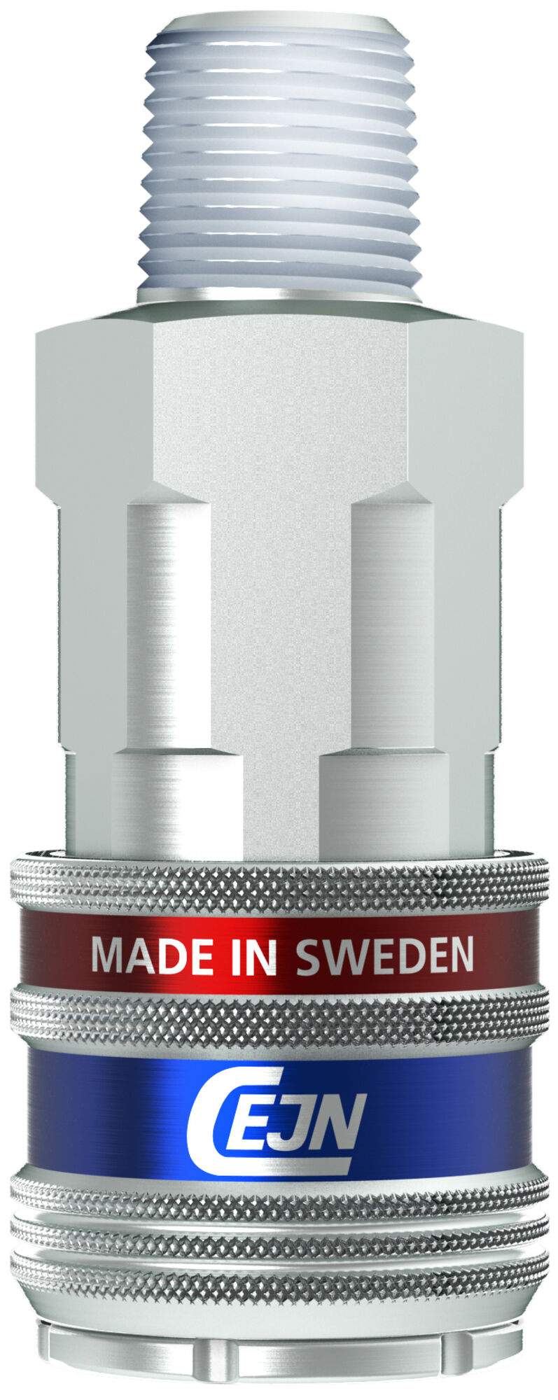 Sicherheitskupplung eSafe Asien-Norm 7,5 mm, Außengewinde R 1/4", 1950 l/min, Stahl - Cejn 103152152