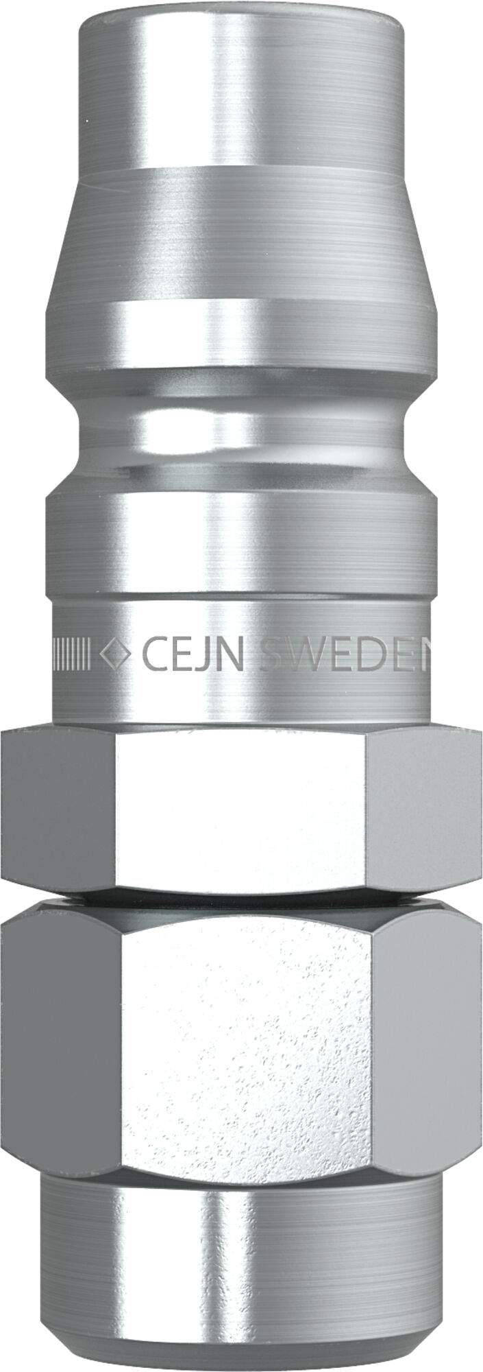 Nippel Asien-Norm 7,5 mm, Stream-Line-Anschluss 11 x 16 mm, 1950 l/min, Stahl - Cejn 103155066