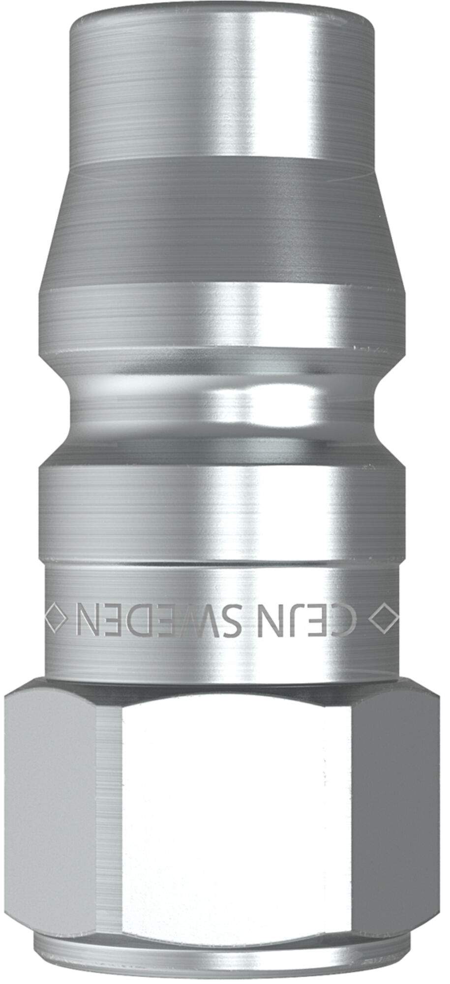 Nipple Asian standard 7.5 mm, female thread Rc 1/4", 1950 l/min, steel - Cejn 103155102