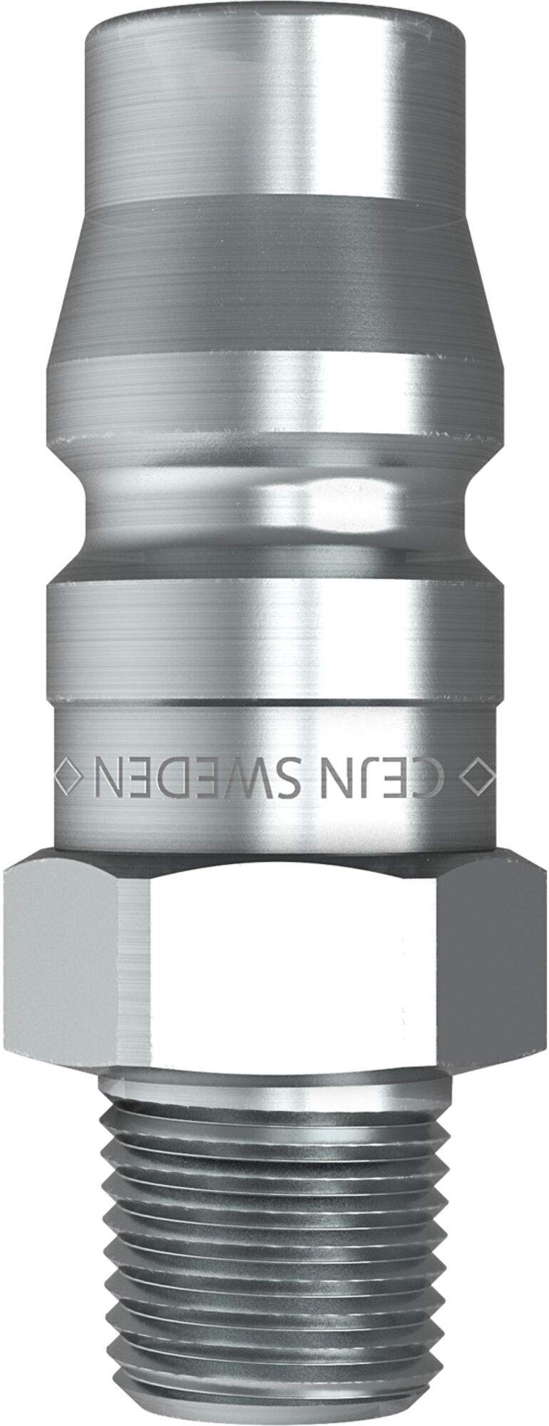 Nippel Asien-Norm 7,5 mm, Außengewinde NPT 3/8", 1950 l/min, Stahl - Cejn 103155454