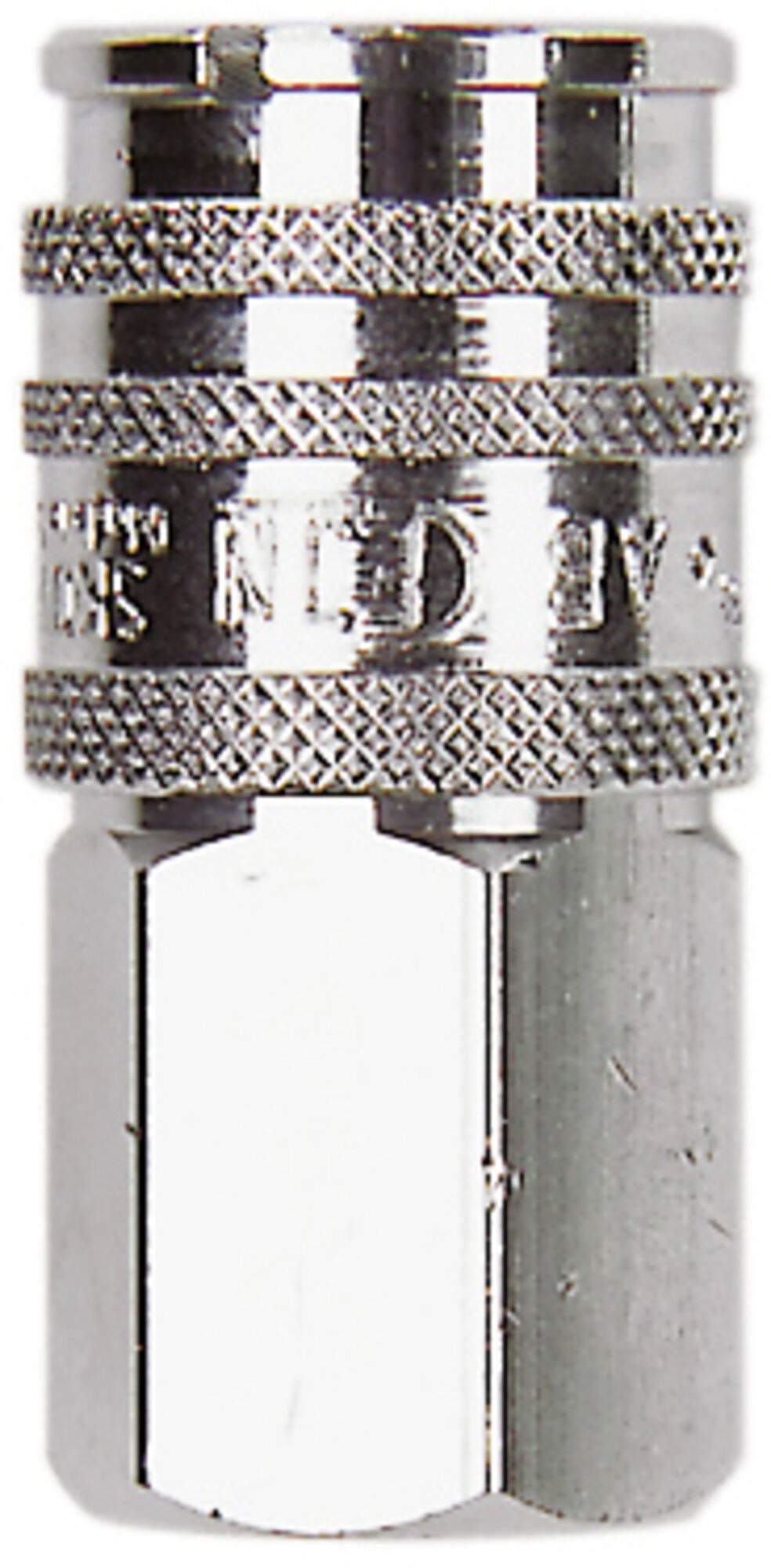 Quick connect coupling Snap-check without valve, female thread G 1/4", 90 degree elbow - Cejn 103580232