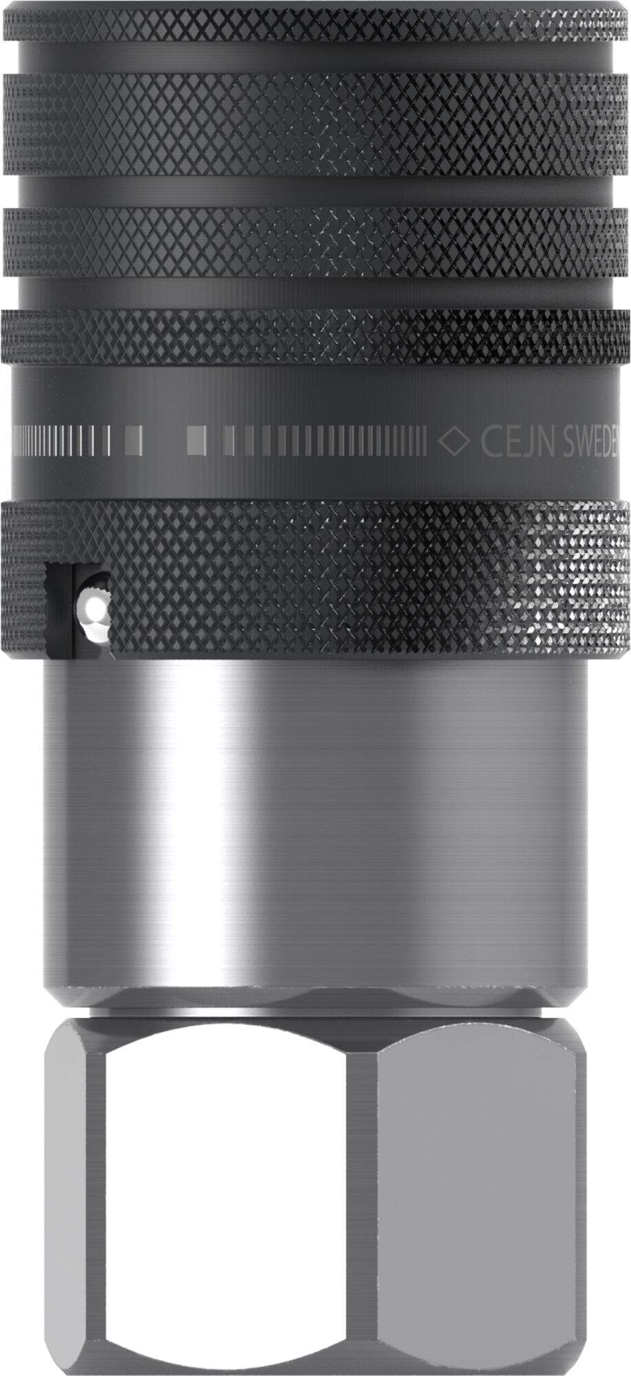 Schnellverschlusskupplung, Innengewinde, G 1/2", DN 10, 400 bar, Stahl - Cejn 103651215