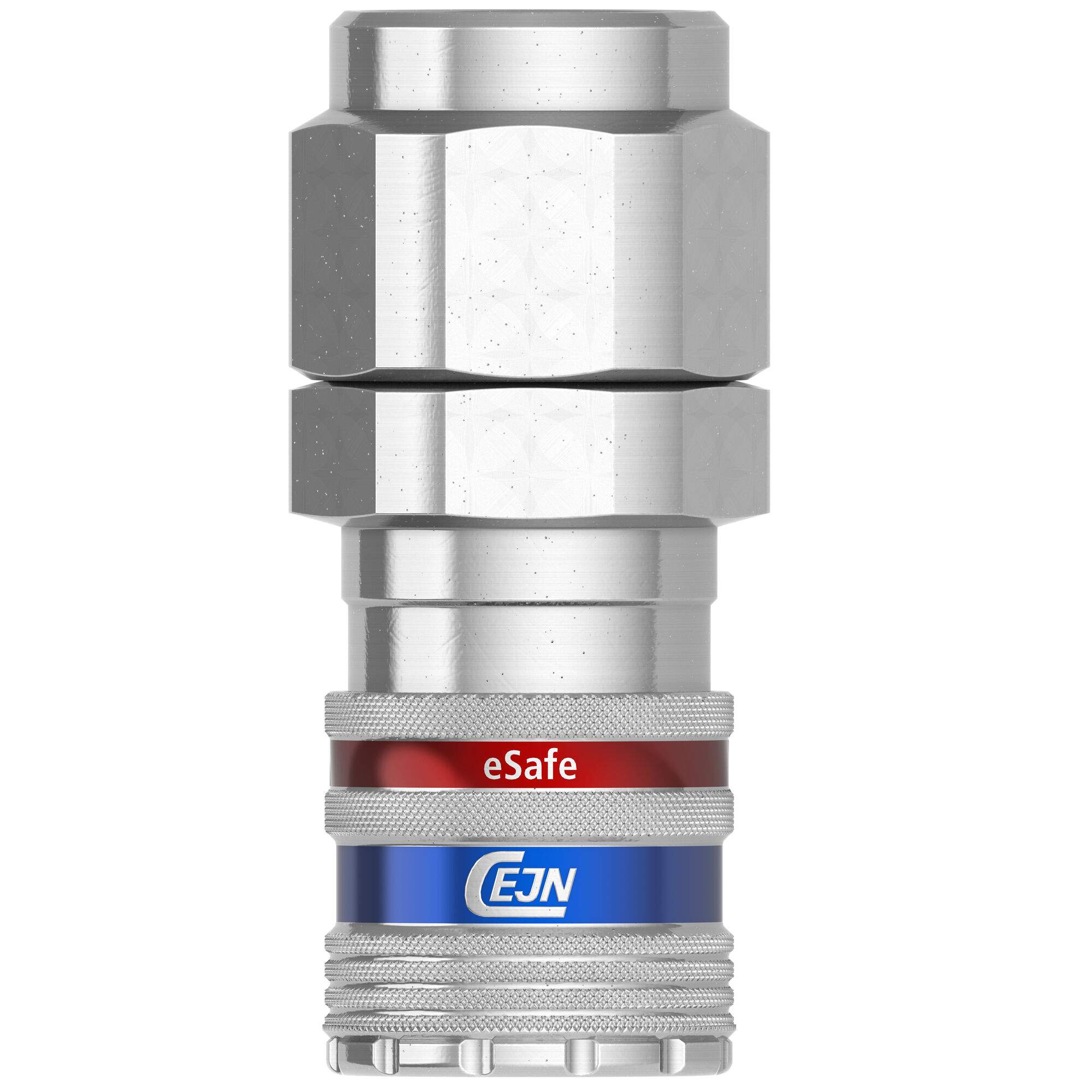 eSafe vented safety coupling, Stream-Line connection 13 x 18 mm, 4000 l/min, steel - Cejn 104102068