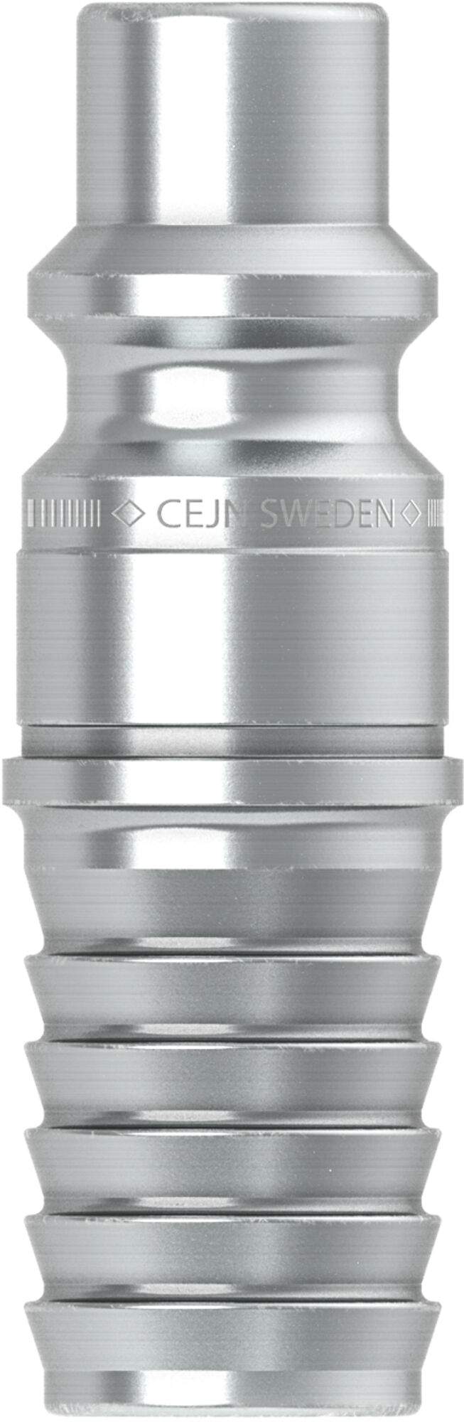 Nipple ISO 6150 B 8.2 mm, hose connection 10.0 mm, 2500 l/min, steel - Cejn 104305004