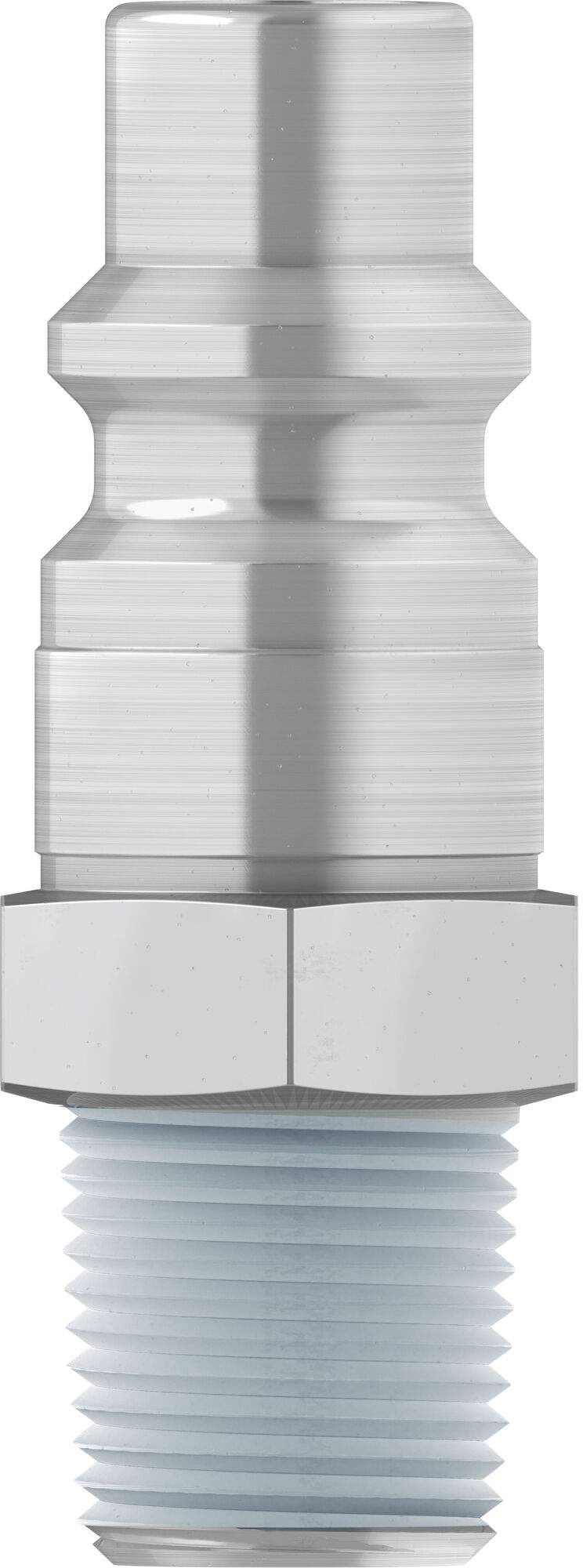 Nippel ISO 6150 B 8,2 mm, Außengewinde NPT 3/8", 2500 l/min, Stahl - Cejn 104305454