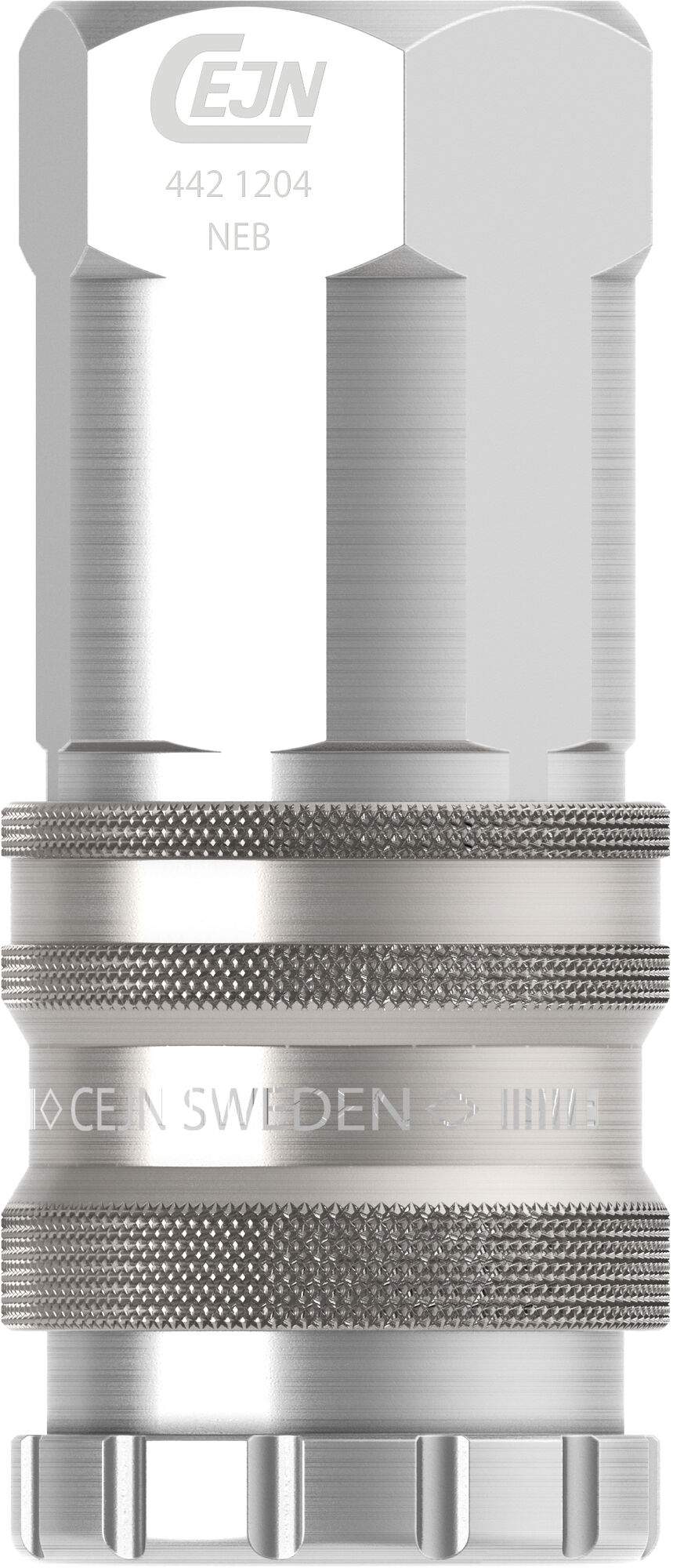 Schnellverschlusskupplung Serie 442, Innengewinde G 3/4", 3950 l/min, Stahl - Cejn 104421207