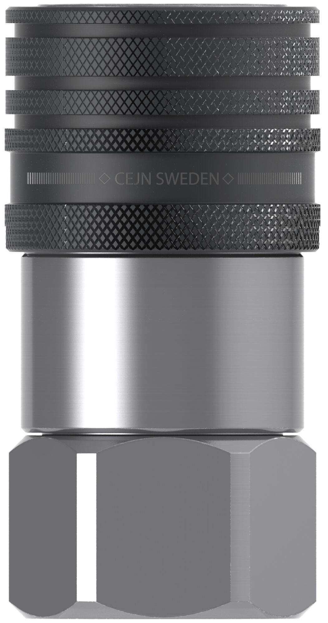 Quick coupling, female thread, G 3/4" (BSP), DN 16, 400 bar, steel - Cejn 106651201