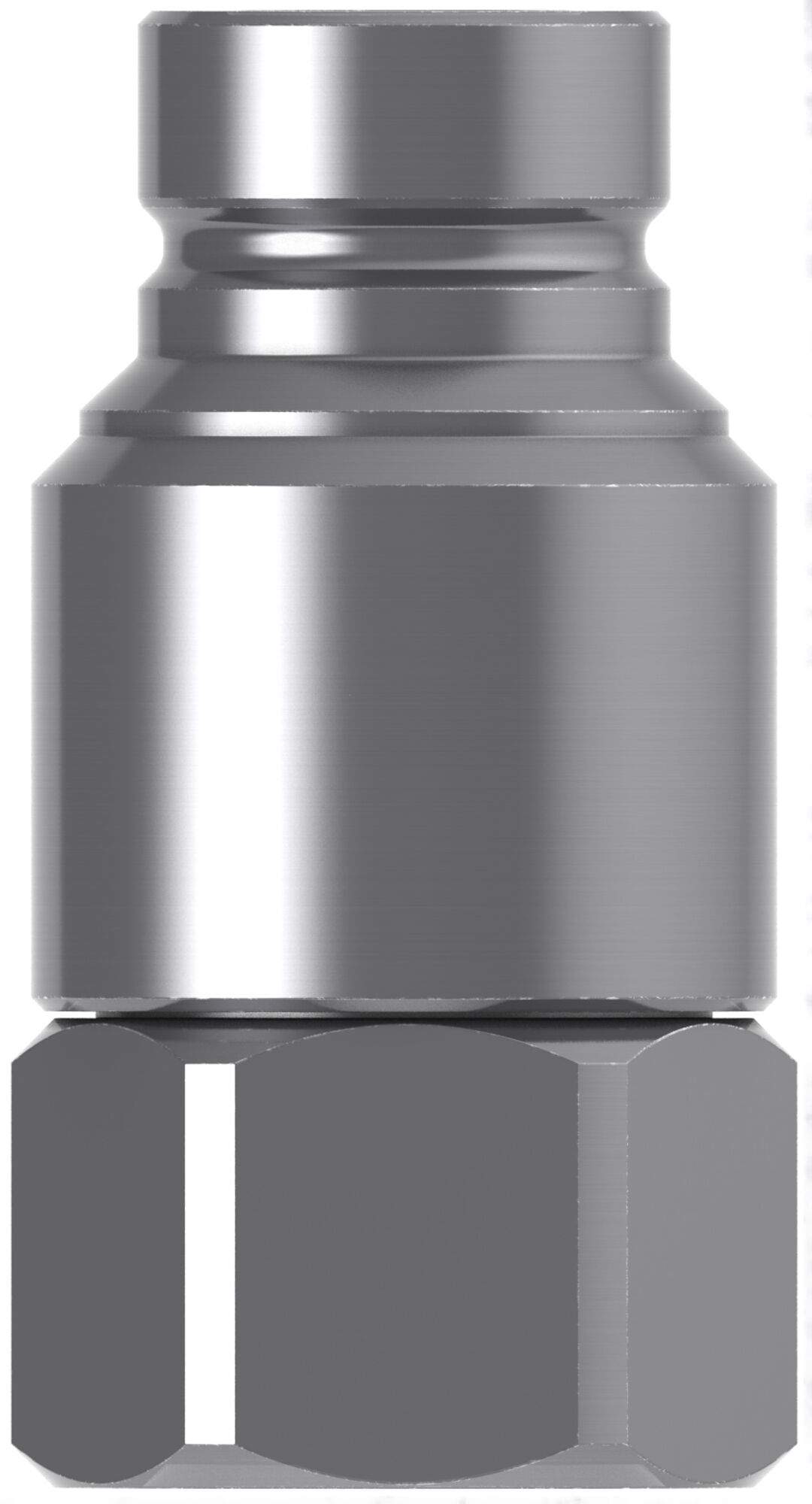 Nipple, female thread, G 3/4", DN 16, 400 bar, steel, flat-face - Cejn 106656211