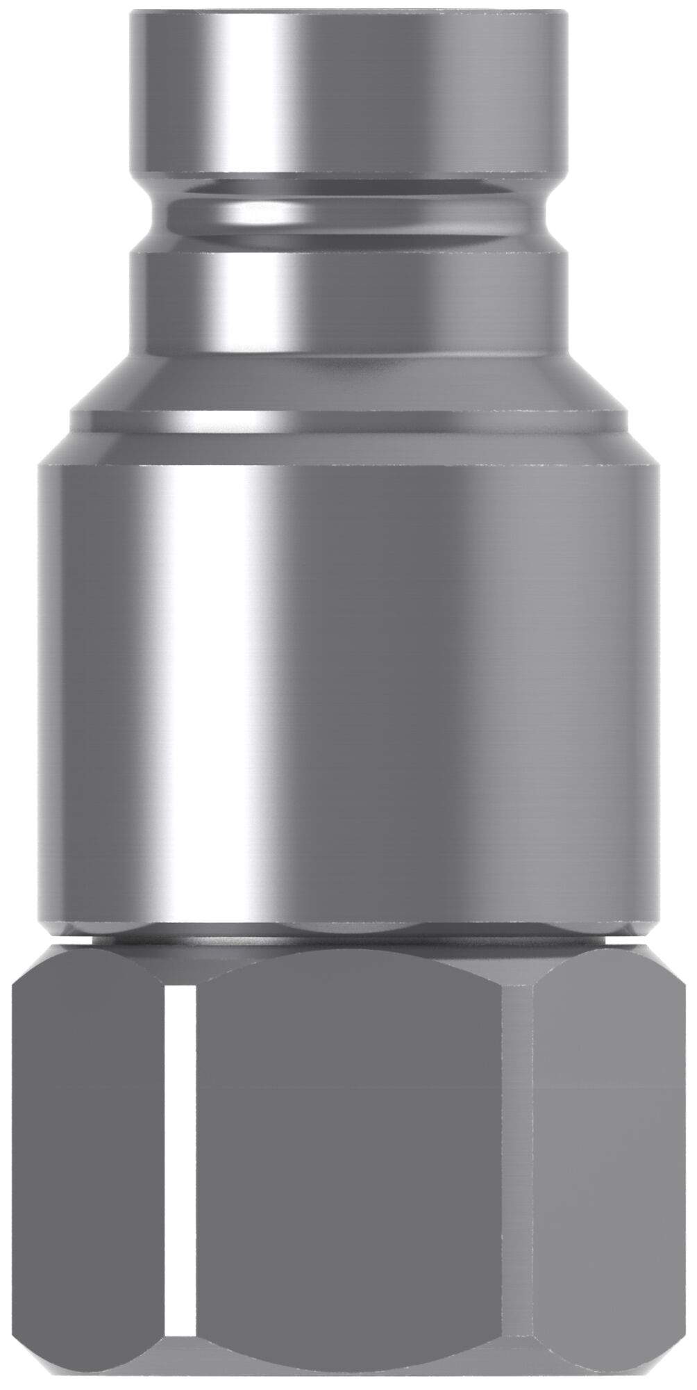 Nipple, female thread, G 3/4", DN 19, 400 bar, steel, flat-face - Cejn 107656211