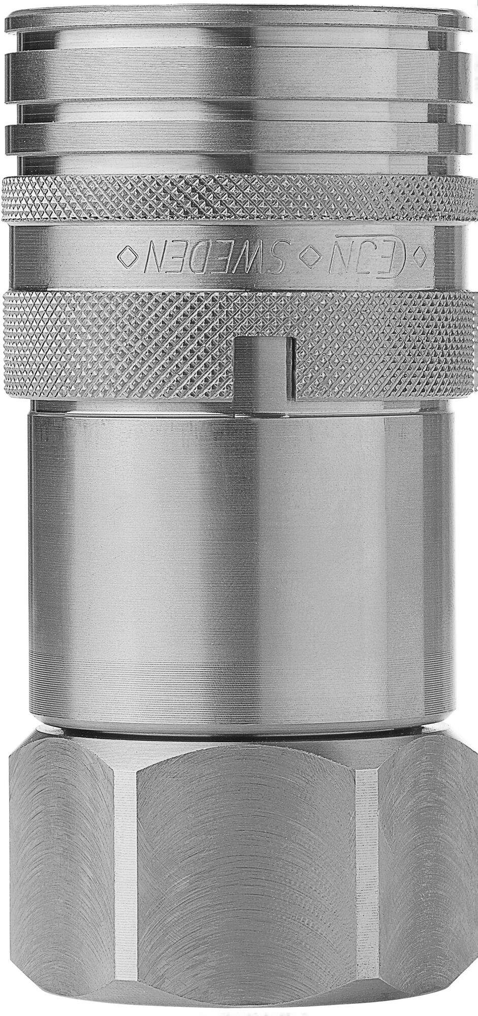 Quick coupling, female thread, G 3/4" (BSP), DN 19, 250 bar, stainless steel - Cejn 107661211