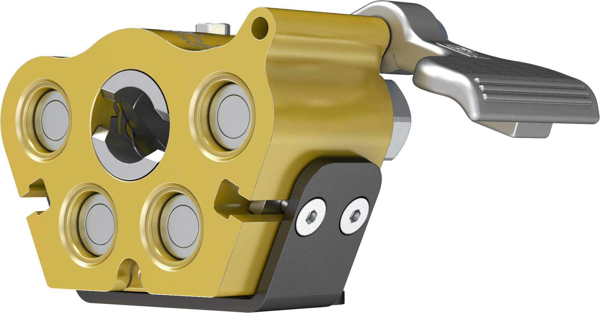 Multikupplung Multi-X, Kupplungsplatte Quattro 10, 4 Anschlüsse, G 3/8", 10 mm, Aluminium - Cejn 109323200