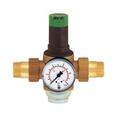 Riegler 101360.Pressure regulator, potable water, DVGW tested, R 1/2, 1.5-6 bar
