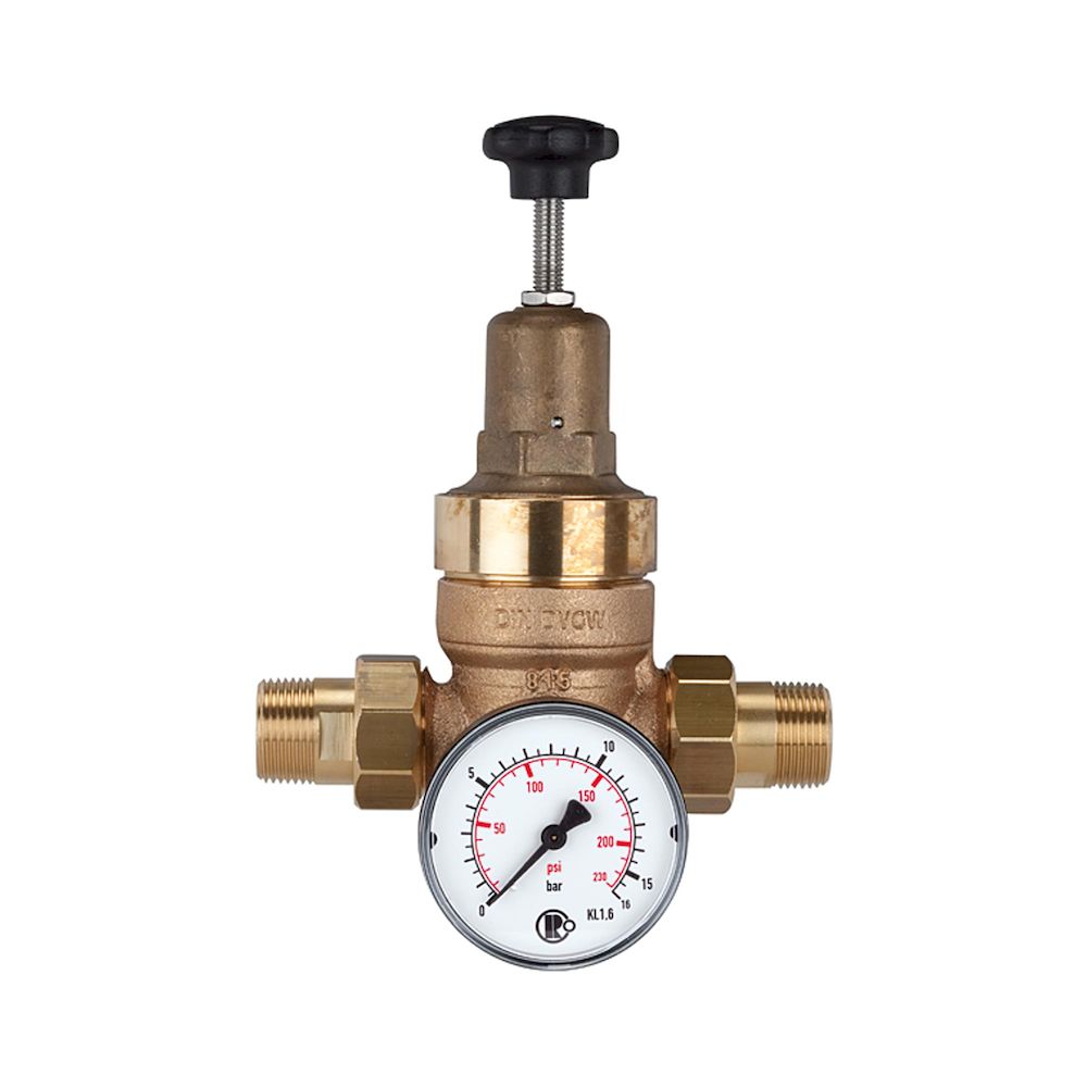 Riegler 101327.Pressure regulator for potable water, without DVGW, R 1/2