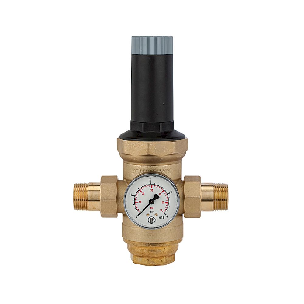 Riegler 101373.Pressure regulator, potable water, DVGW not nec., R 3/4, 0.5-2bar