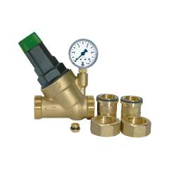 Riegler 101401.Pressure regulator »Saxonia«, potable water, DVGW tested, R 3/4