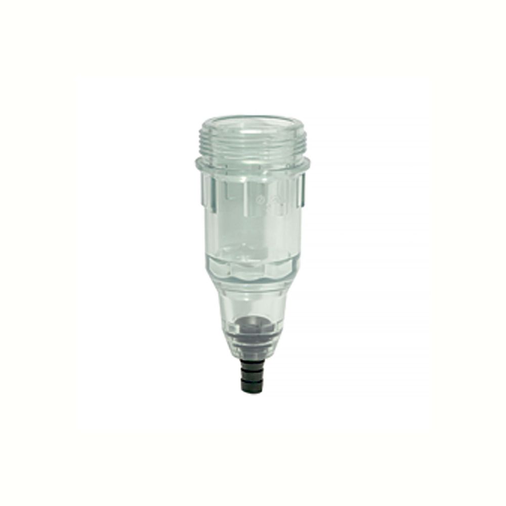 Riegler 101413.Plastic container, for back flush filter, R 3/4, R 1 and R 1 1/4