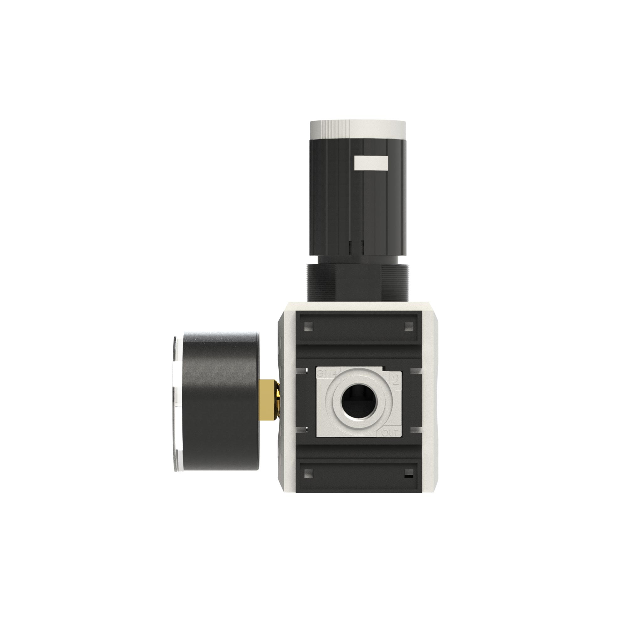 Druckregler Futura, inkl. Manometer, BG 2, G 1/2, 0,5 - 8 bar - Riegler 100022