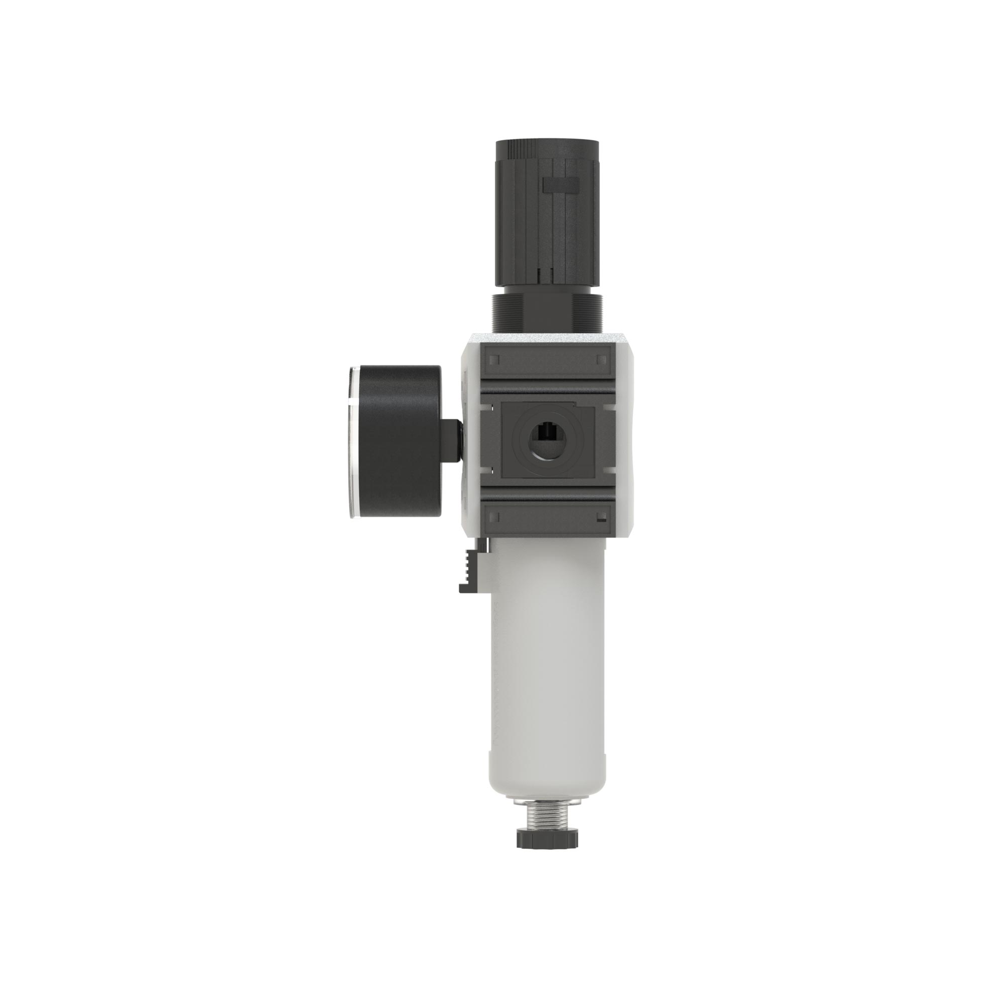 Filterregler Futura, PC, SK, Mano, BG 1, G 1/4, 0,5-8 bar, HA - Riegler 100118