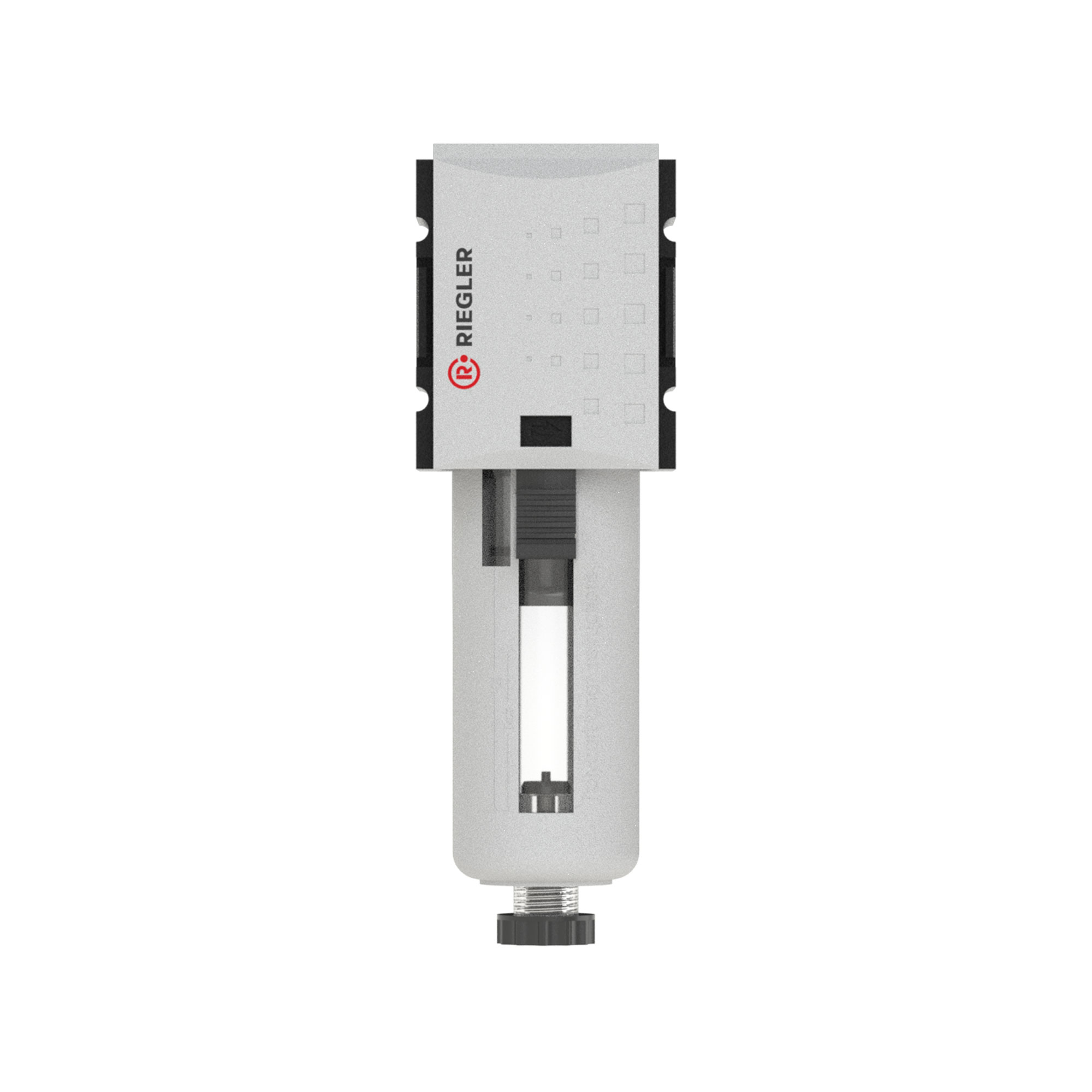 Filter »Futura«, PC container, 5 µm, Size 2, G 3/8, Fully autom. - Riegler 100153