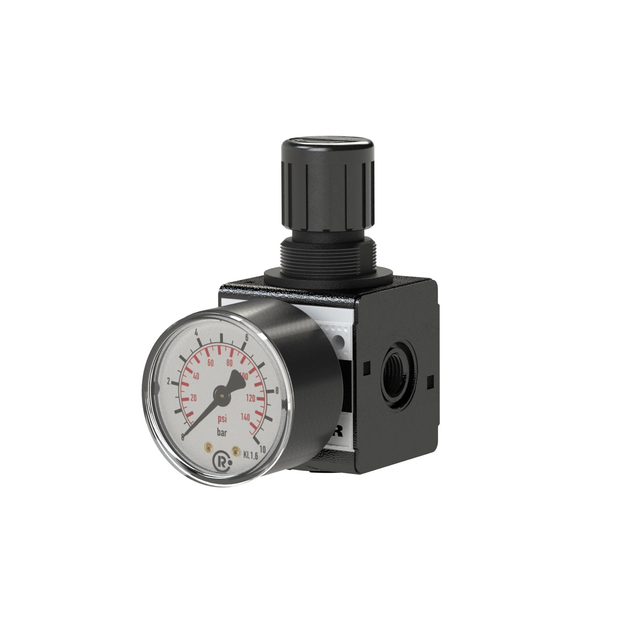 Druckregler »multifix«, inkl. Manometer, BG 3, G 1/2, 0,1 - 3 bar - Riegler 100423