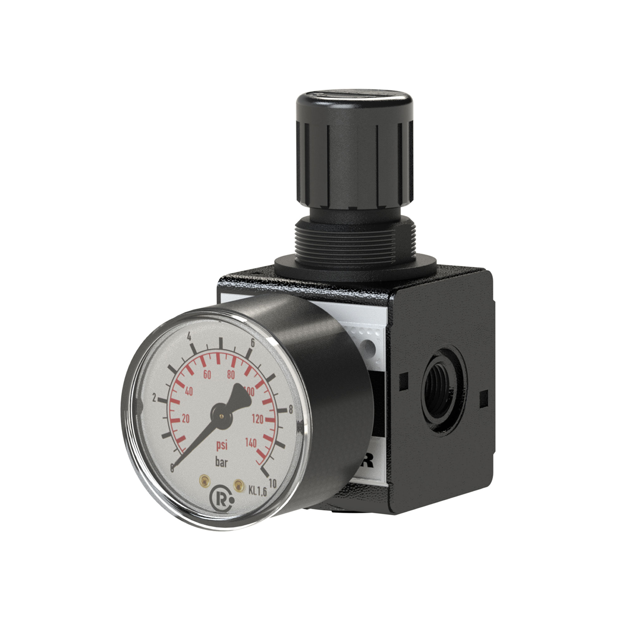Pressure regulator »multifix«, Size 3, G 1/2, 0.2 - 6 bar - Riegler 100452