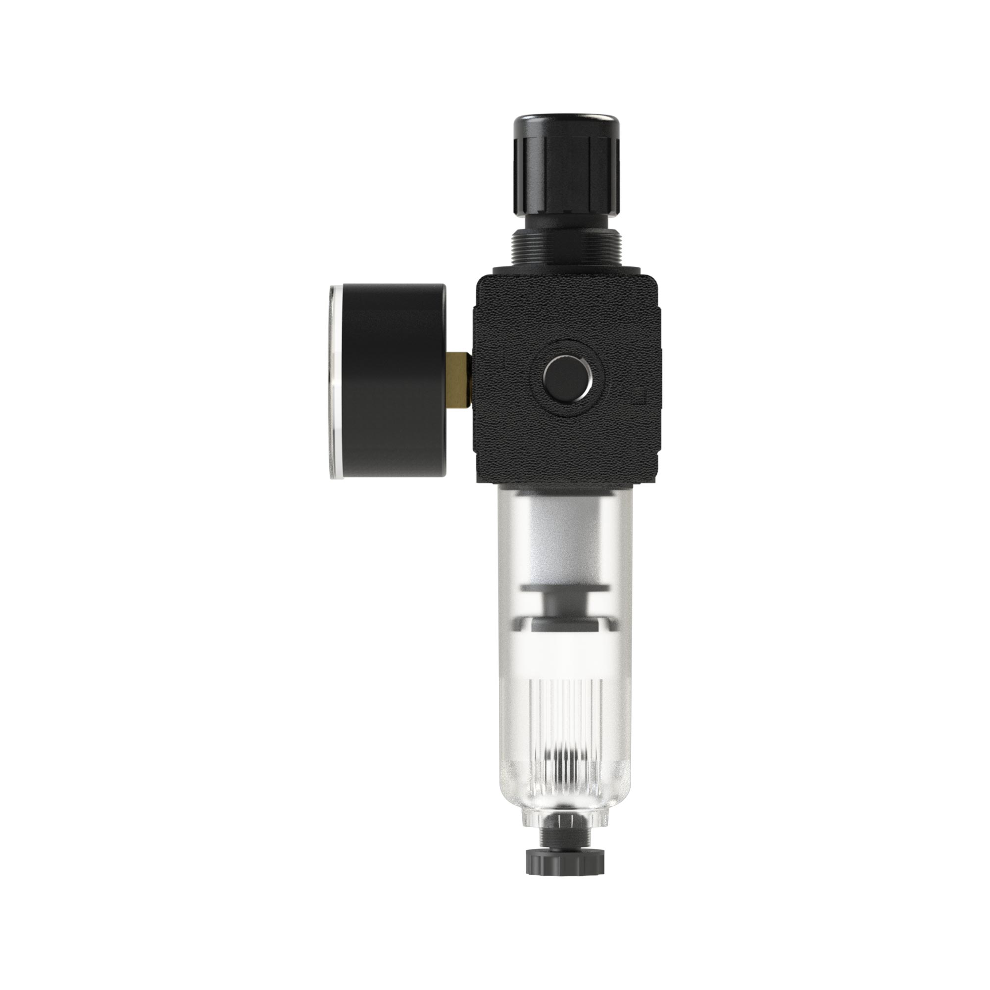 Filter regulator »multifix«, 5 µm, Size 1, G 3/8, 0.1 - 3 bar - Riegler 100472