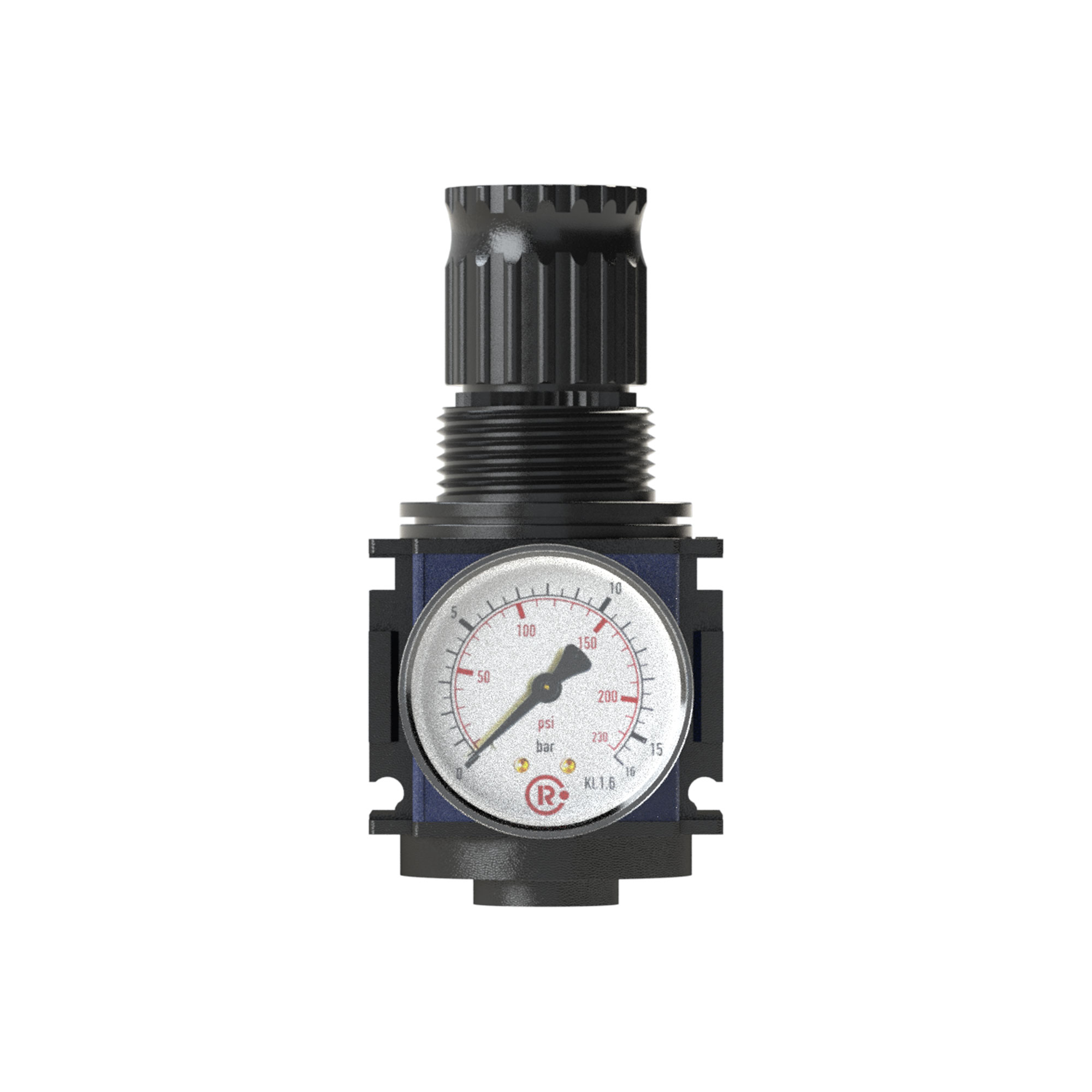 Druckregler »variobloc«, inkl. Manometer, BG 1, G 1/4, 0,5-16 bar - Riegler 100636