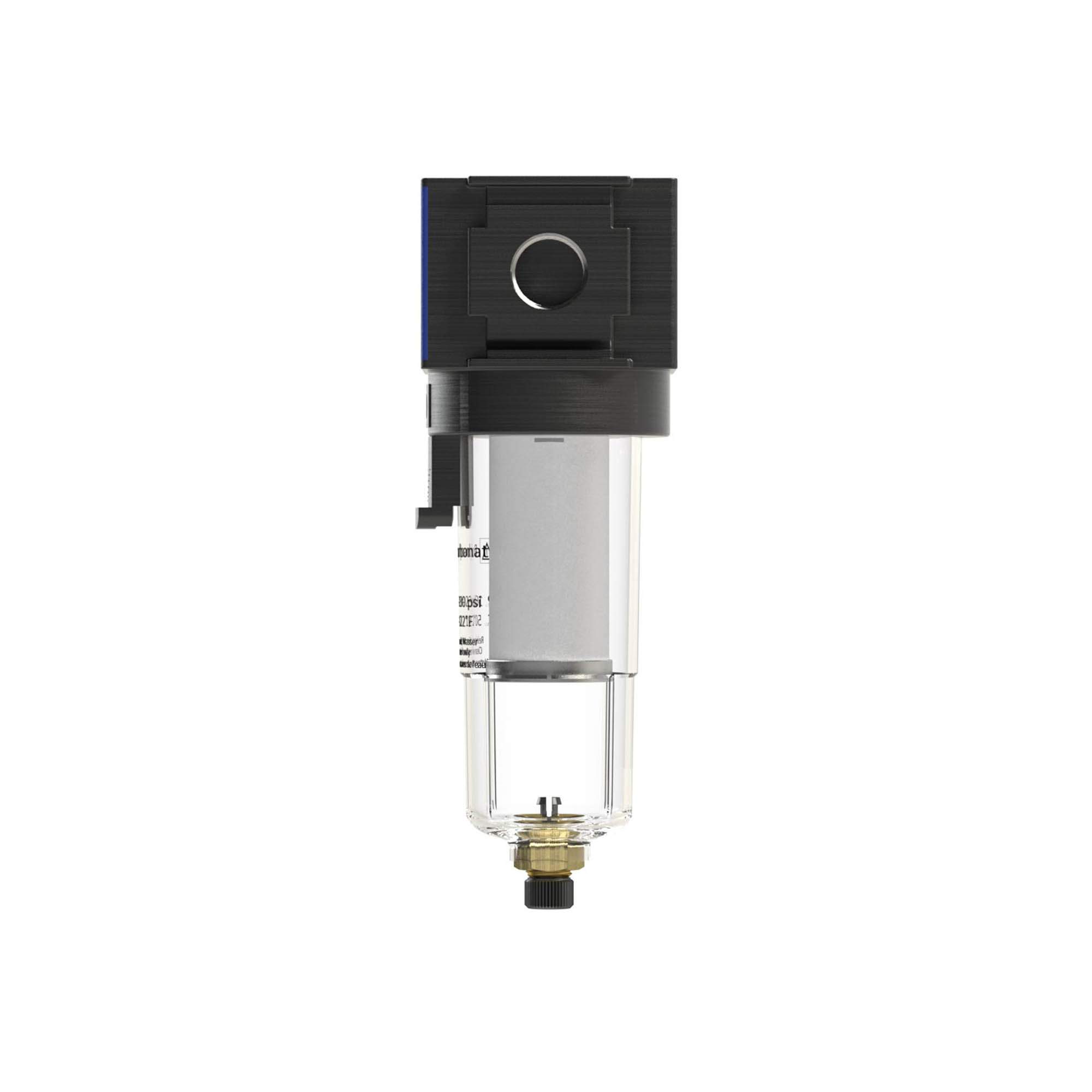 Mikrofilter »variobloc«, mit PC-Behälter, 0,01 µm, BG 1, G 1/4 - Riegler 100683