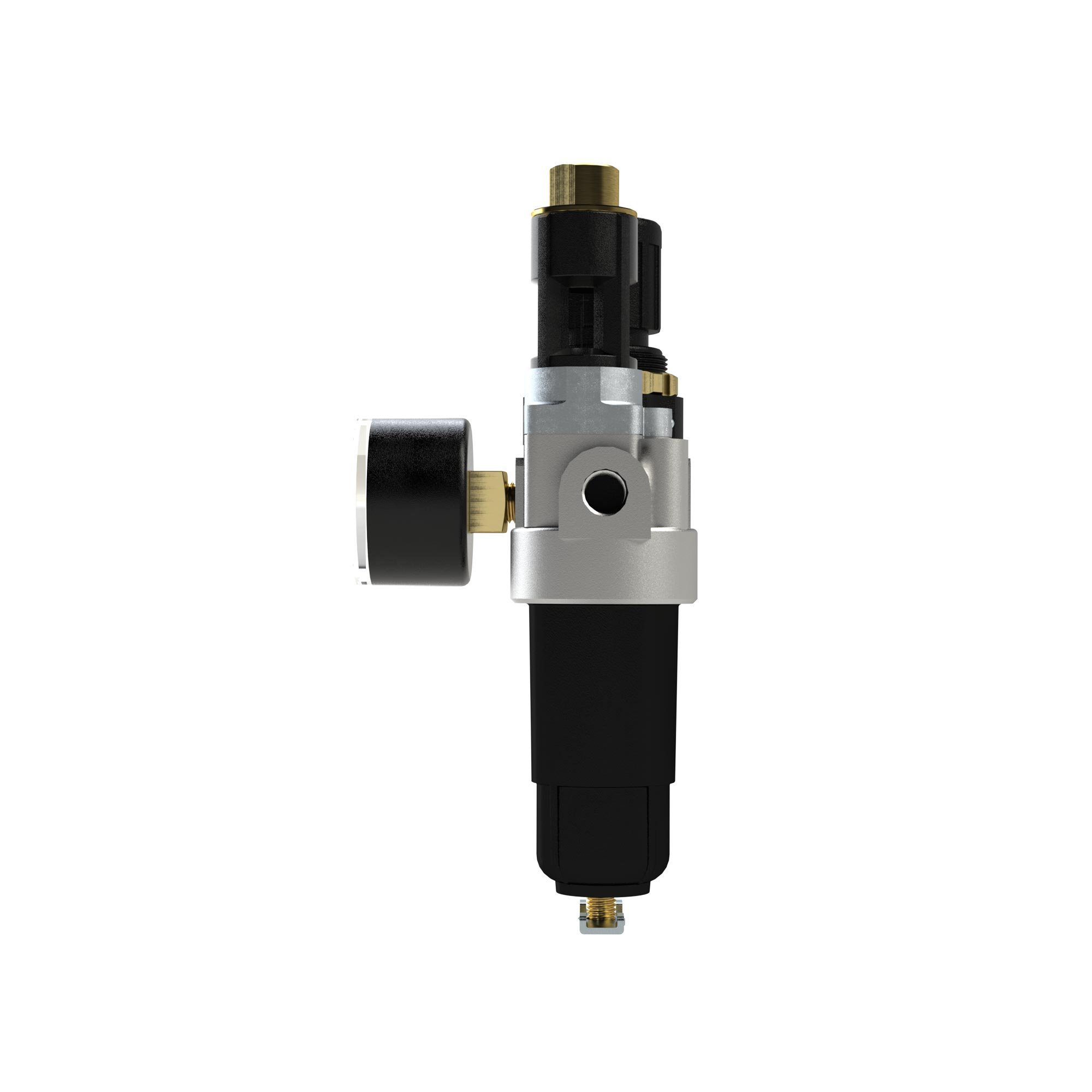 Wartungseinheit 2-tlg. »Standard-mini« mit Metallbehälter, G 1/4 - Riegler 100800