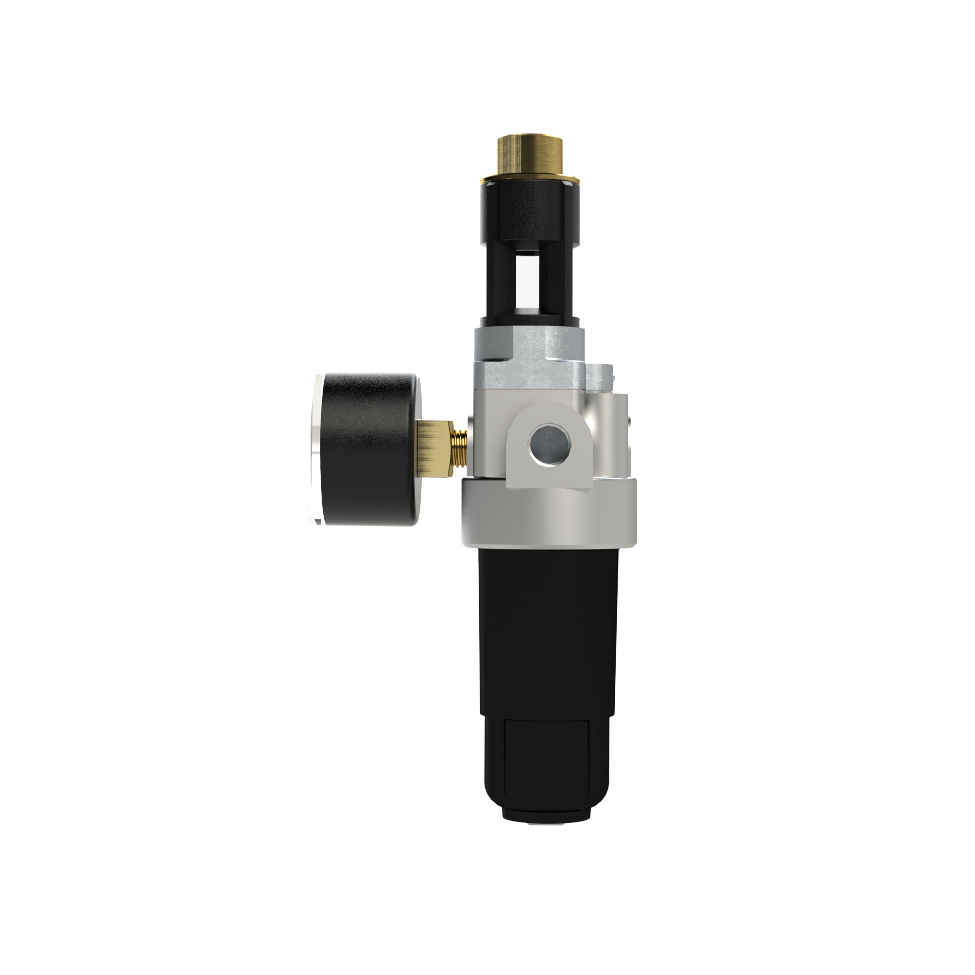 Service unit 3-part »Standard-mini« with metal container, G 1/4 - Riegler 100804