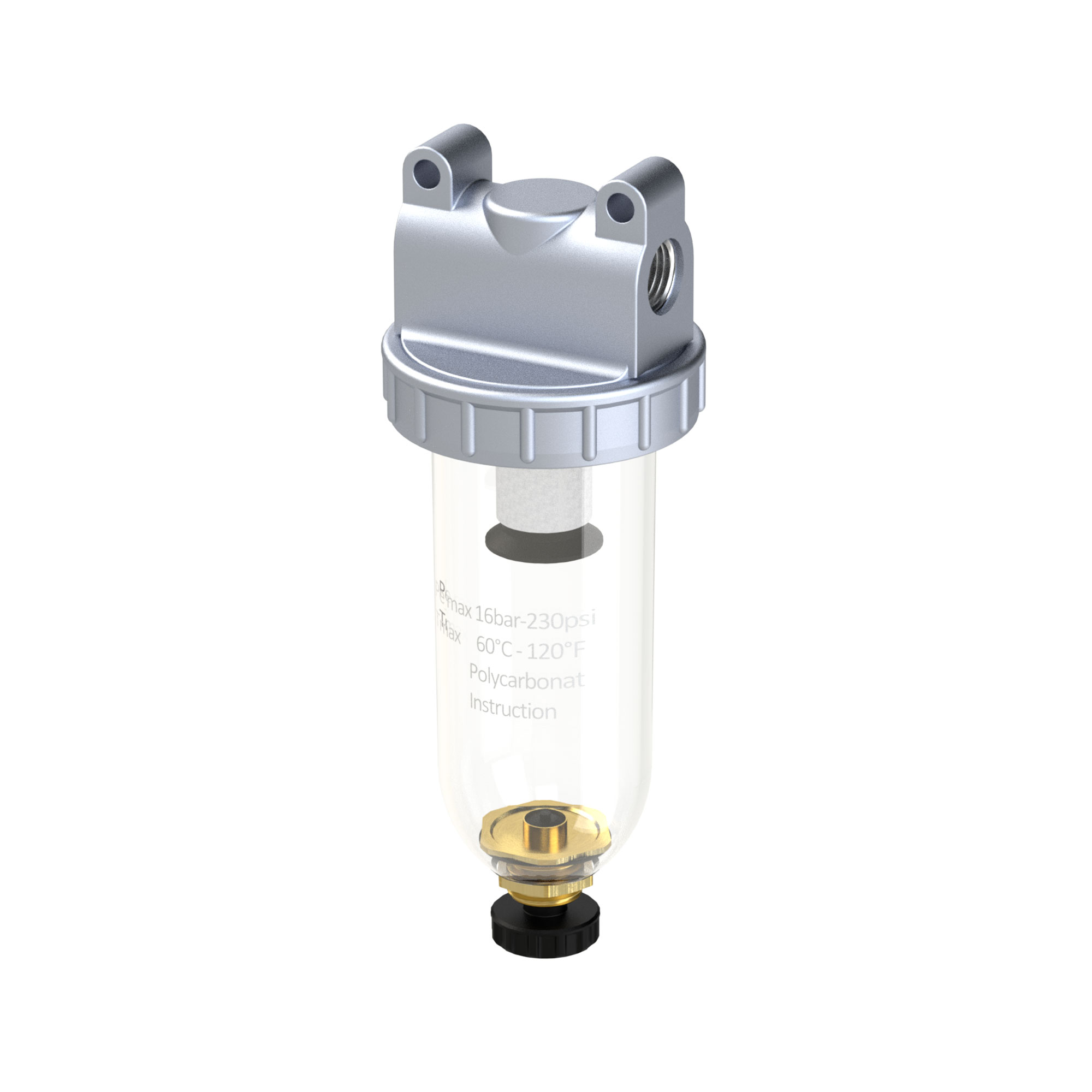 Filter »Standard«, mit Polycarbonatbehälter - Riegler K2200