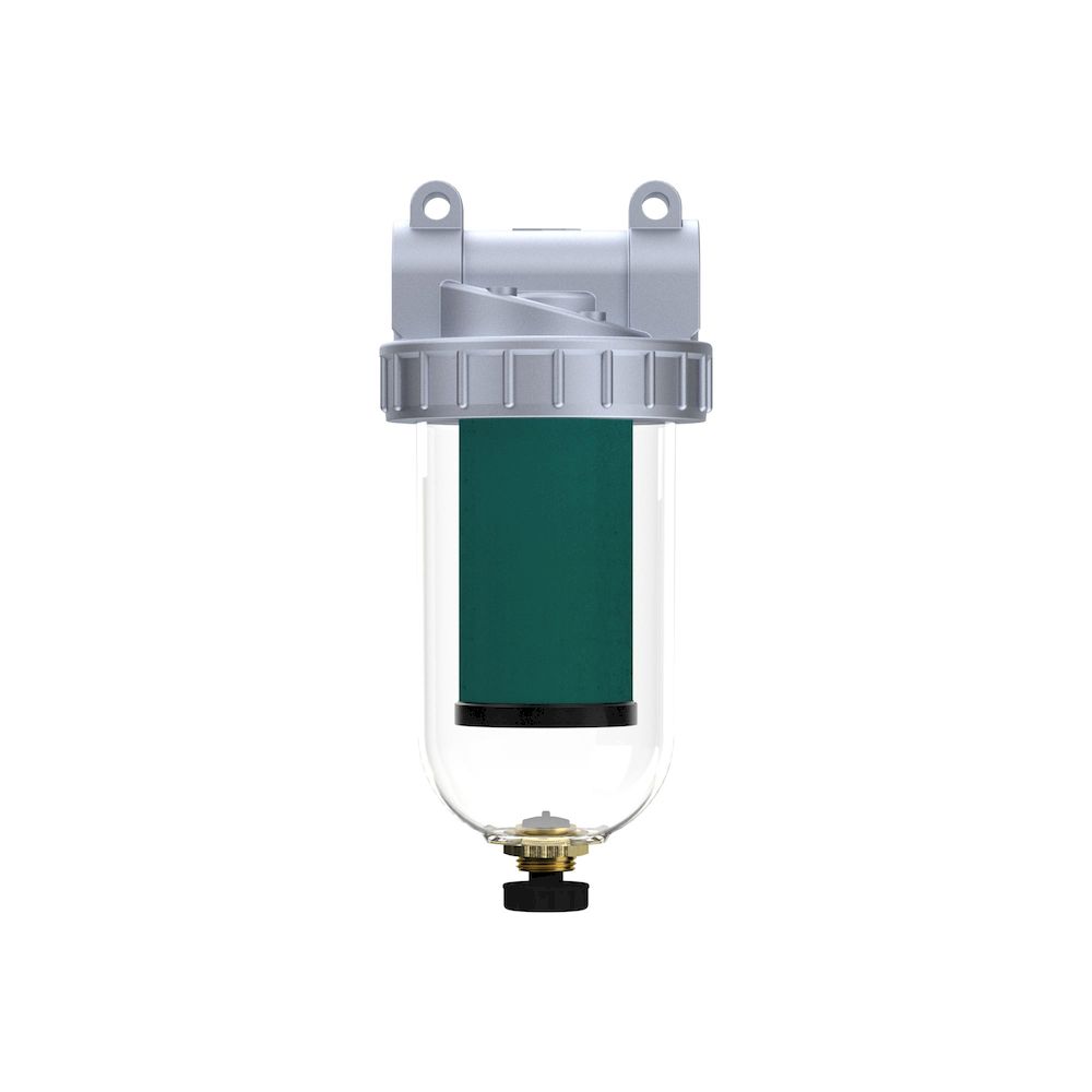 Riegler 100990.Special filter »Standard«, PC container, 0.01 µm, Size 2, G 3/8