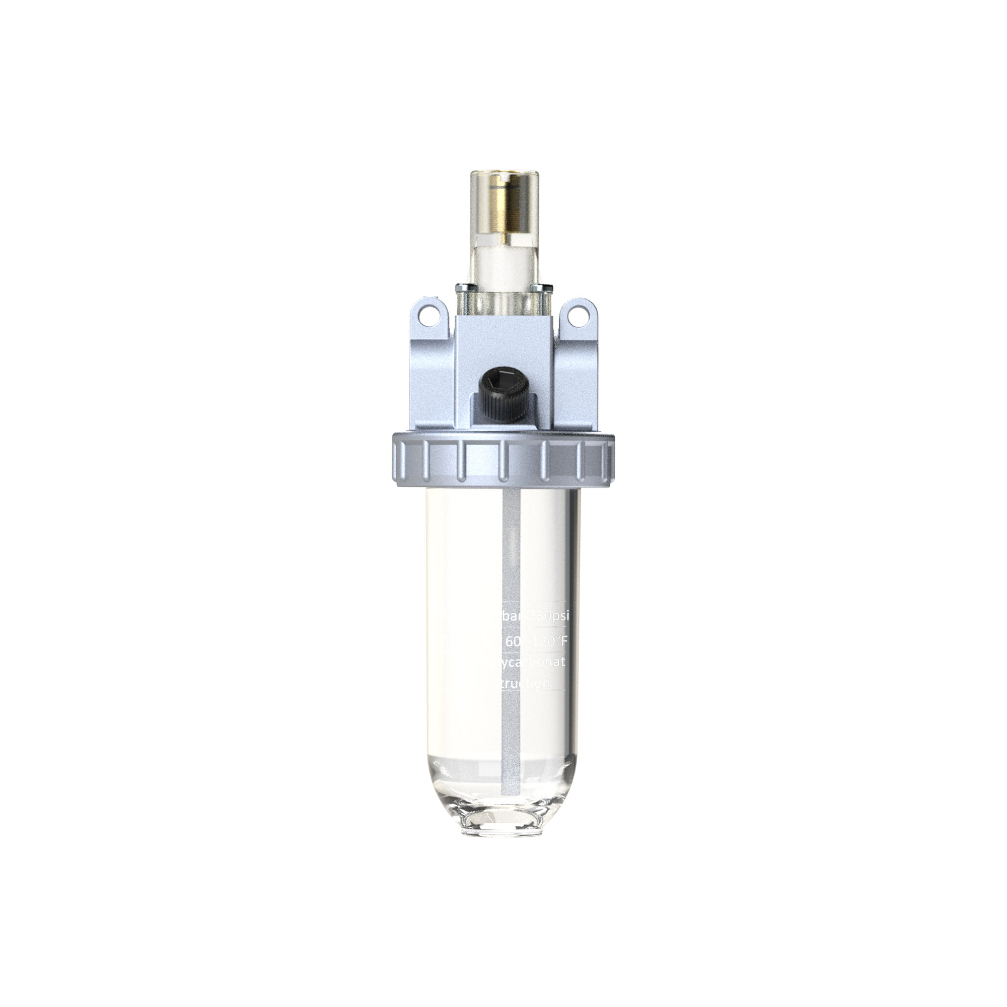 Nebelöler »Standard«, mit Polycarbonatbehälter, BG 3, G 3/4 - Riegler 101018