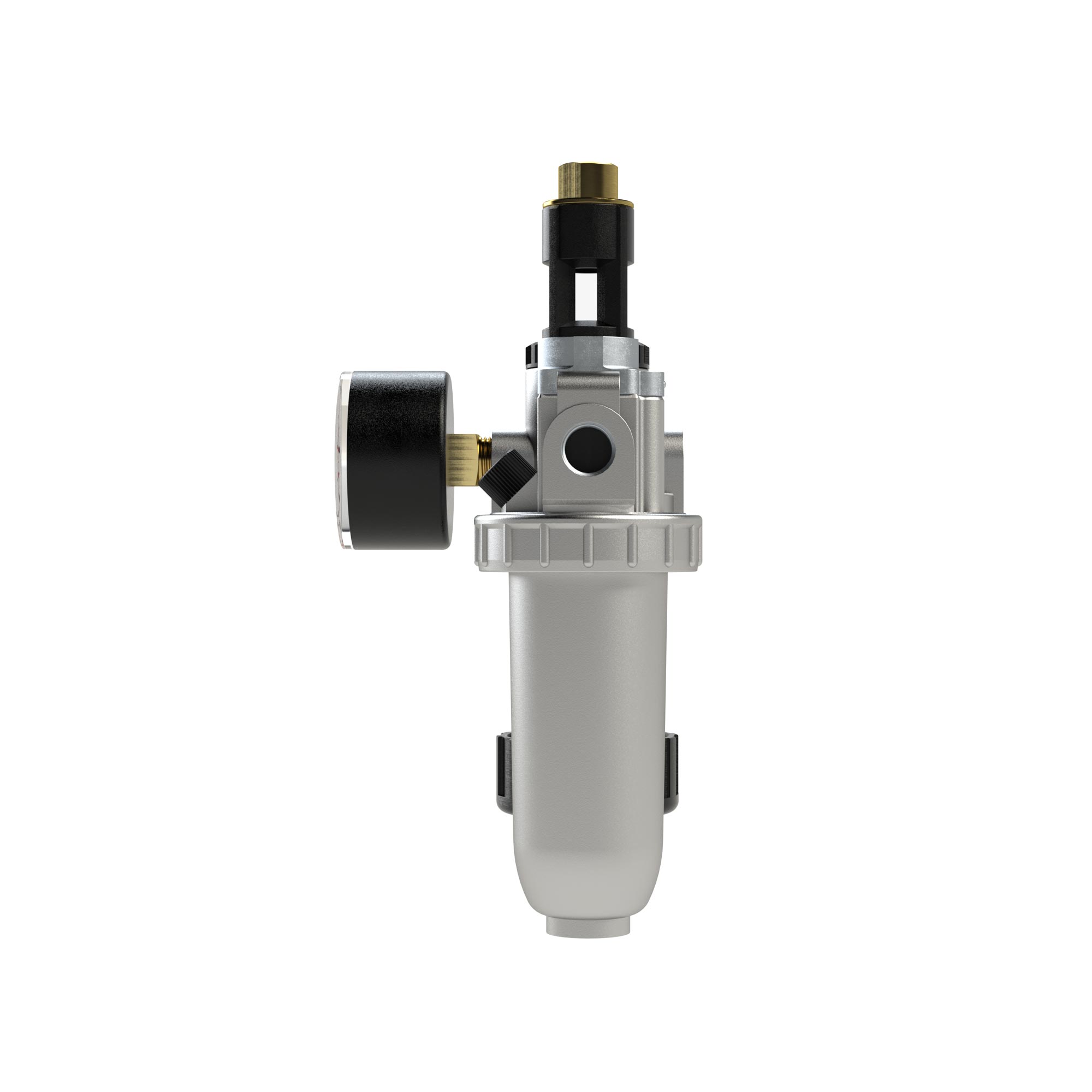 Service unit 3-part »Standard«, Metal container, Size 3, G 1/2 - Riegler 101083