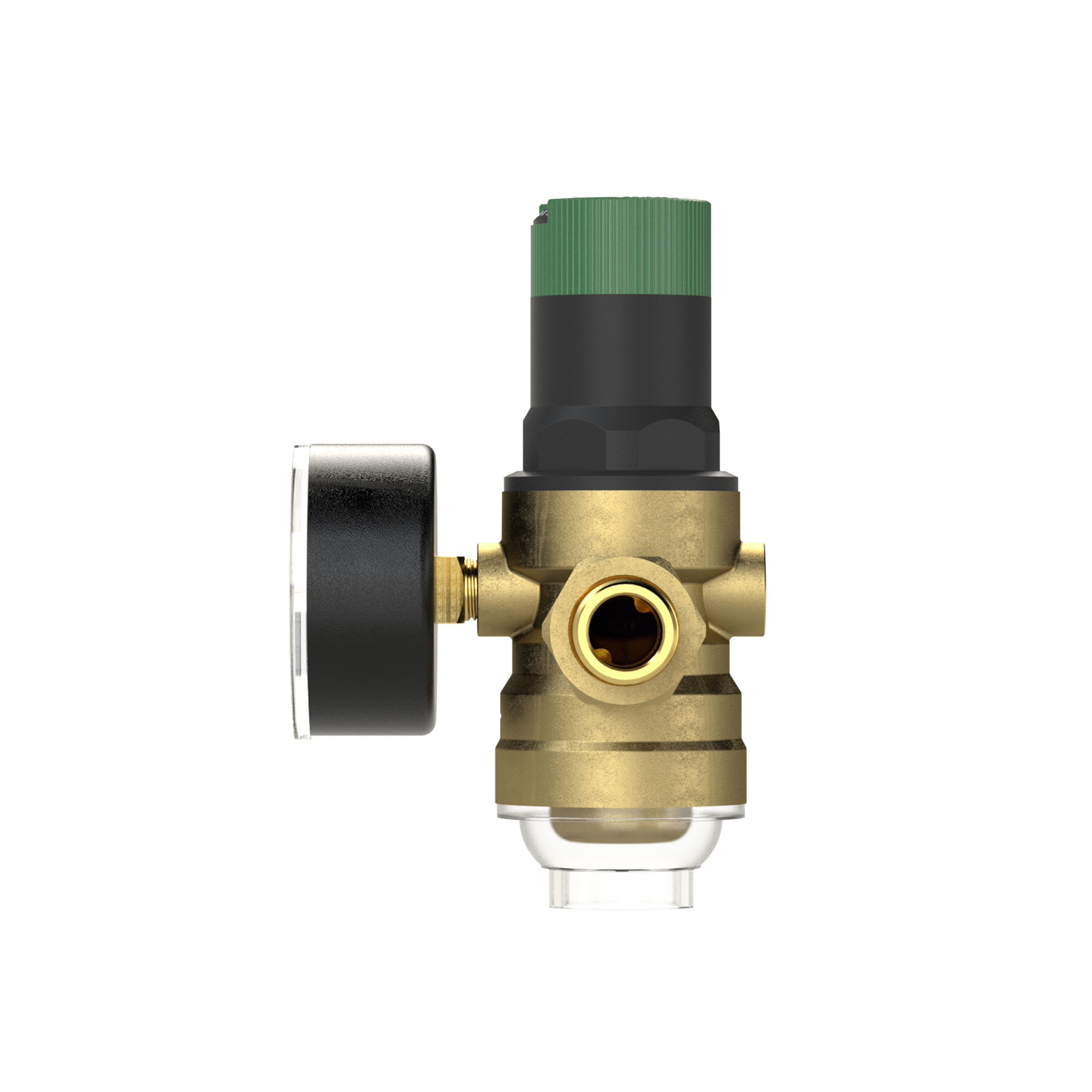 Pressure regulator, potable water DVGW tested, R 1 1/2, 1.5-6 bar - Riegler 101364