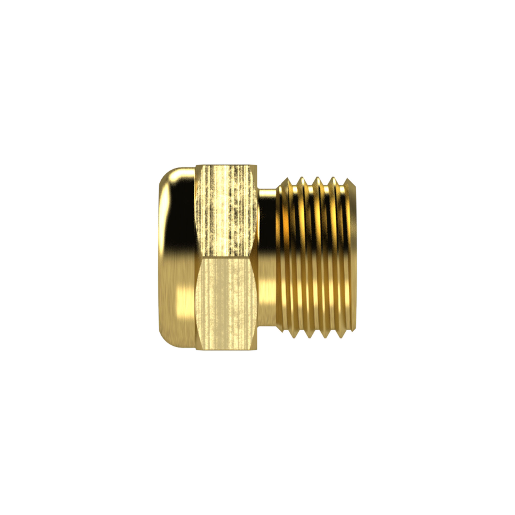 Sinterbronce-Schalldämpfer, flach, G 1 a., SW 36 - Riegler 113337