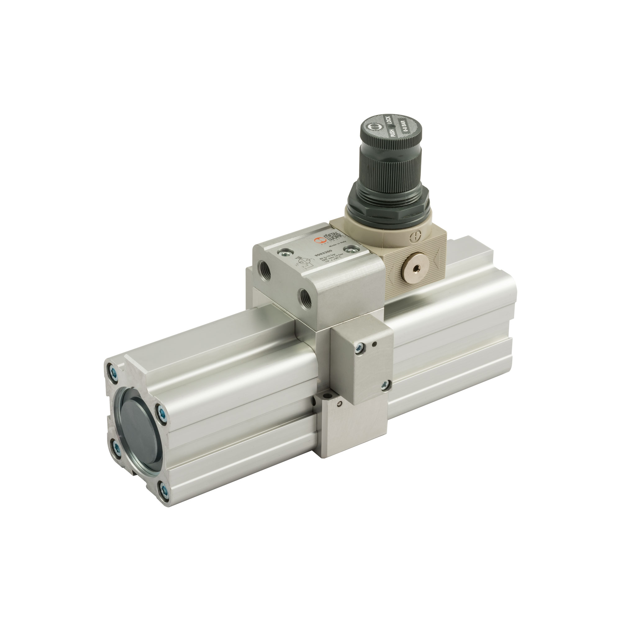 Double piston pressure multiplier (booster) with controller - Riegler K1913