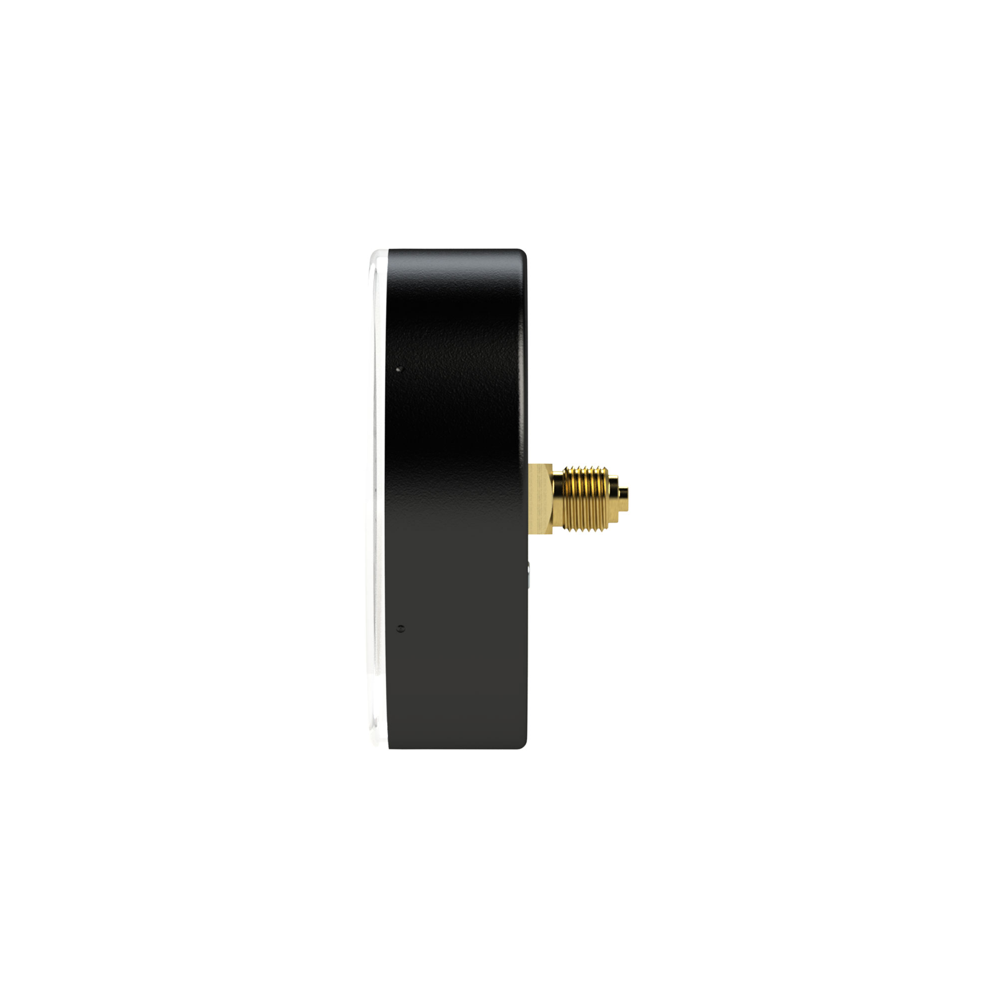 Standard pressure gauge, rear centric, G 1/4, 0 - 10 bar, Ø 80 - Riegler 102003