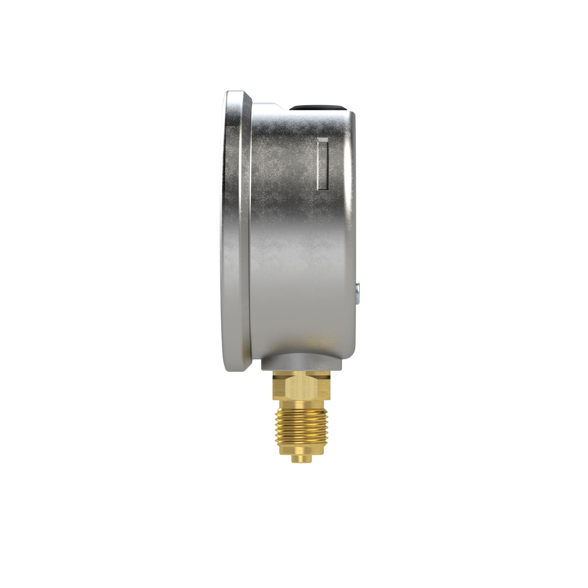 Glyzerinmanometer, CrNi-Stahl, G 1/4 unten, 0 - 250,0 bar, Ø 63 - Riegler 102121