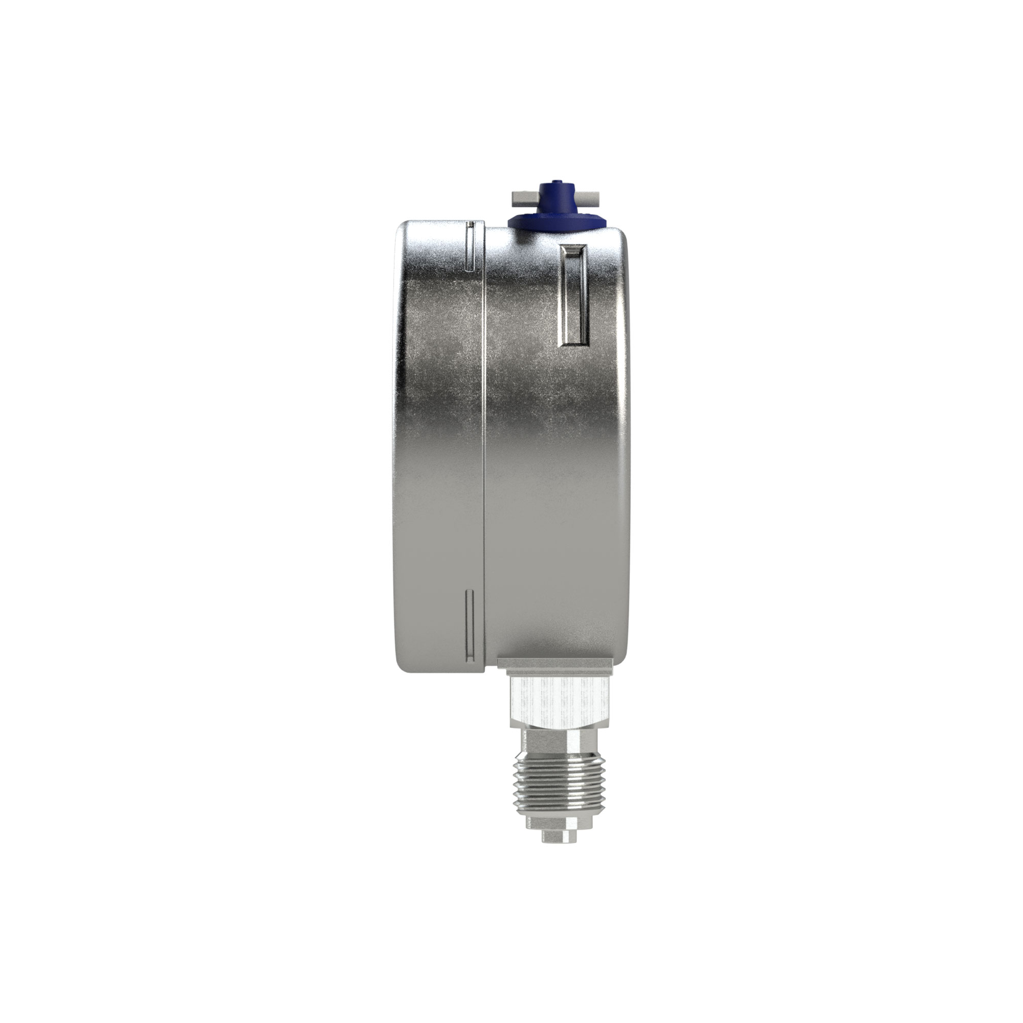 Manometer, CrNi-Stahl, G 1/2 radial unten, 0 - 60,0 bar, Ø 100 - Riegler 102500