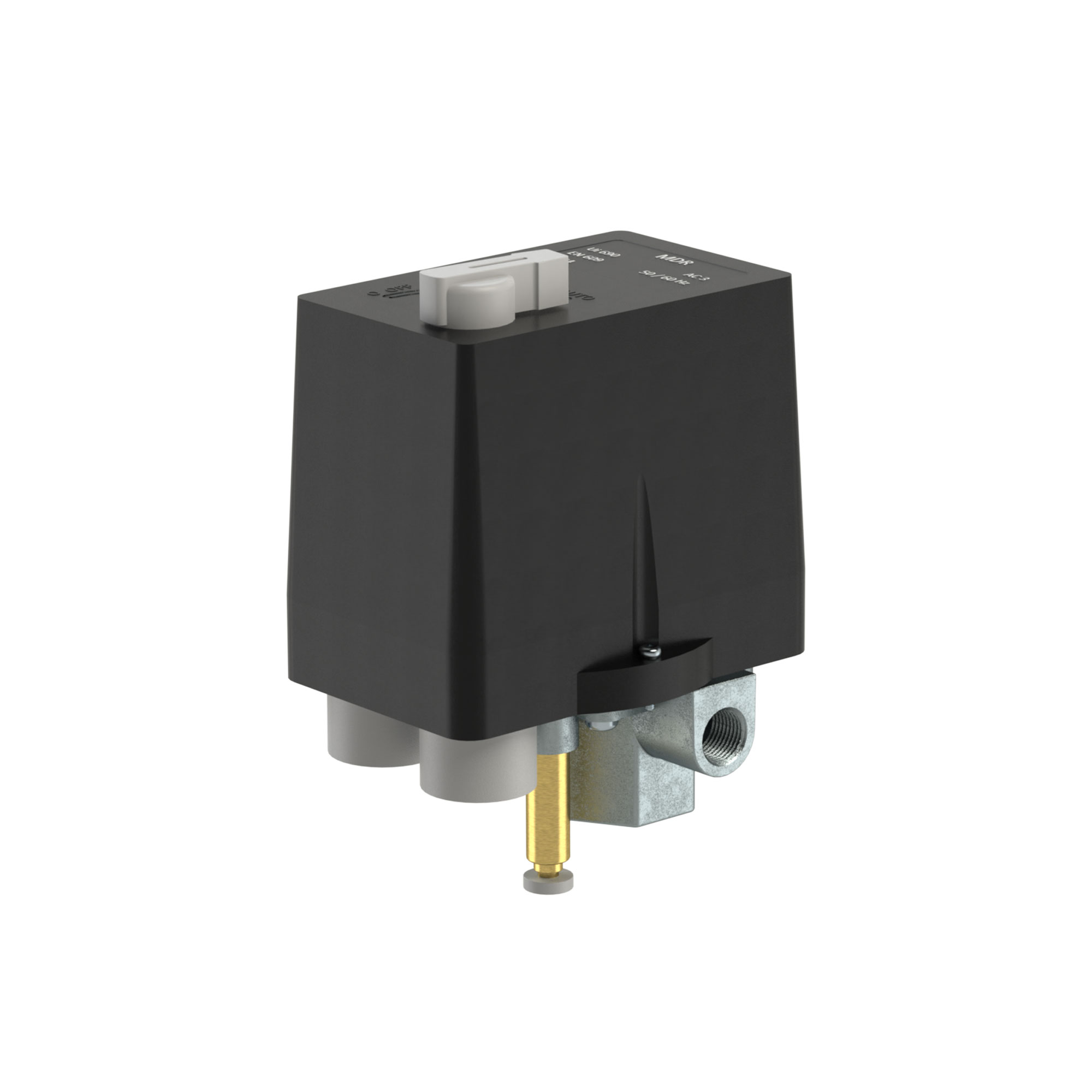 Pressure switch, compressors, Three-phase current design 6-16 bar - Riegler 103050