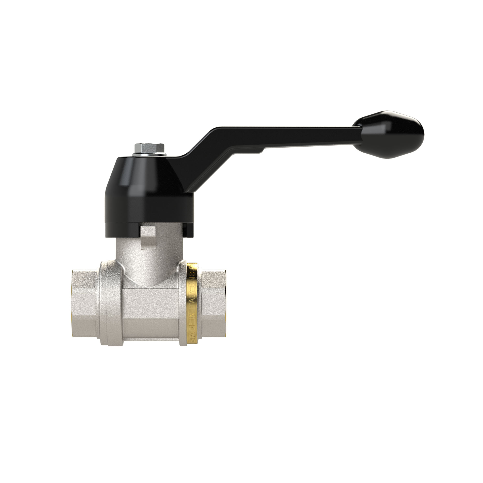 Ball valve heavy duty design, Manual lever, IT/IT, G 2 - Riegler 103268