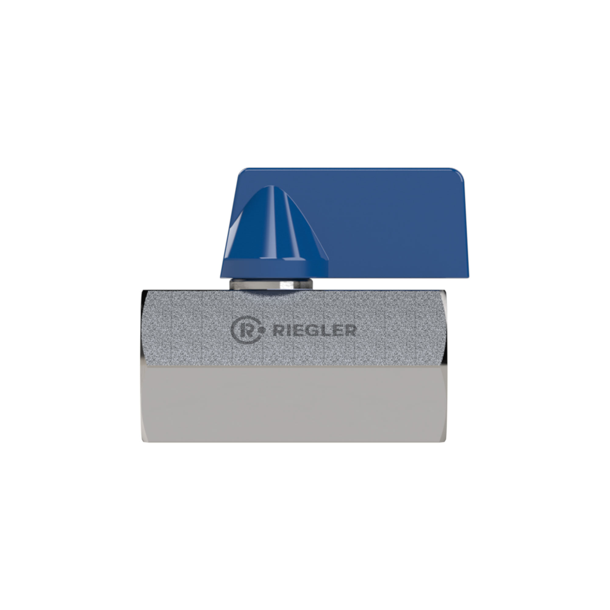 Mini ball valve, Stainless steel 1.4401, IT/IT, G 1/4, DN 8 - Riegler 103489