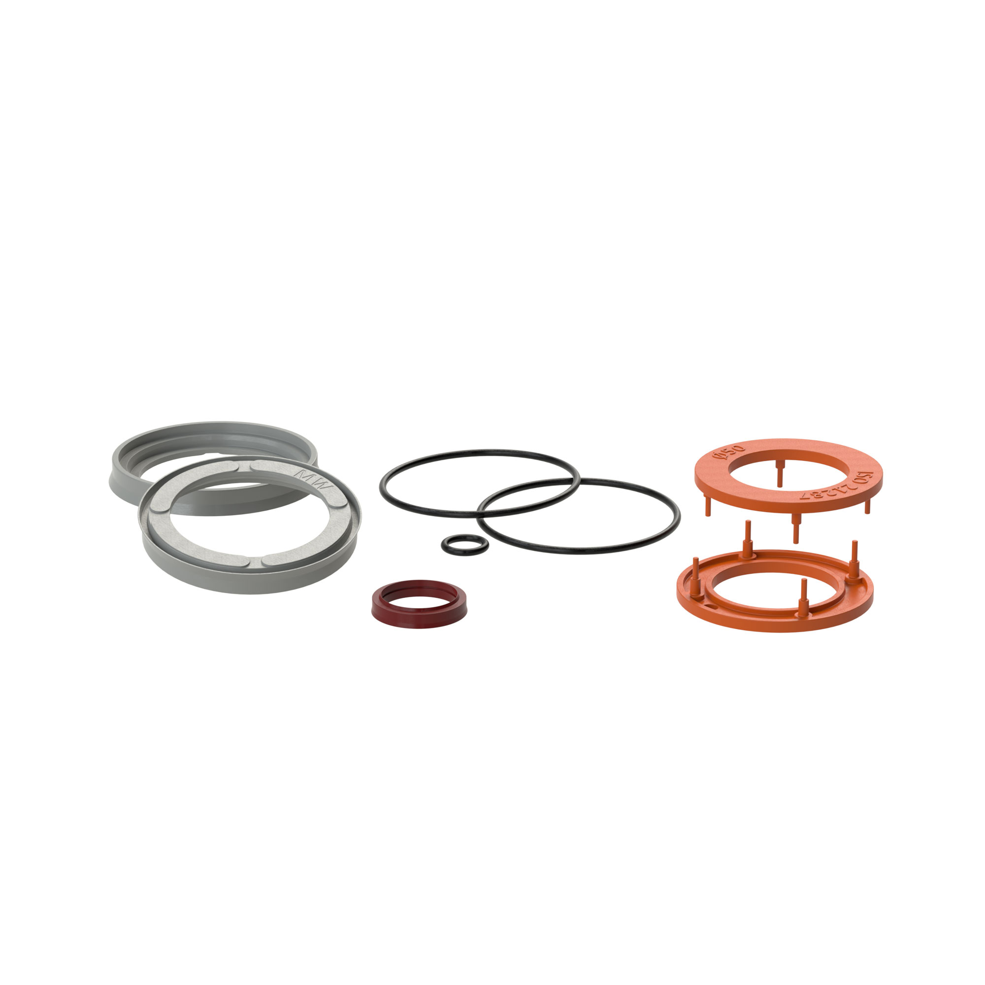 Seal set (wear part), for compact cylinder, Piston Ø 40, PU seal - Riegler 106173