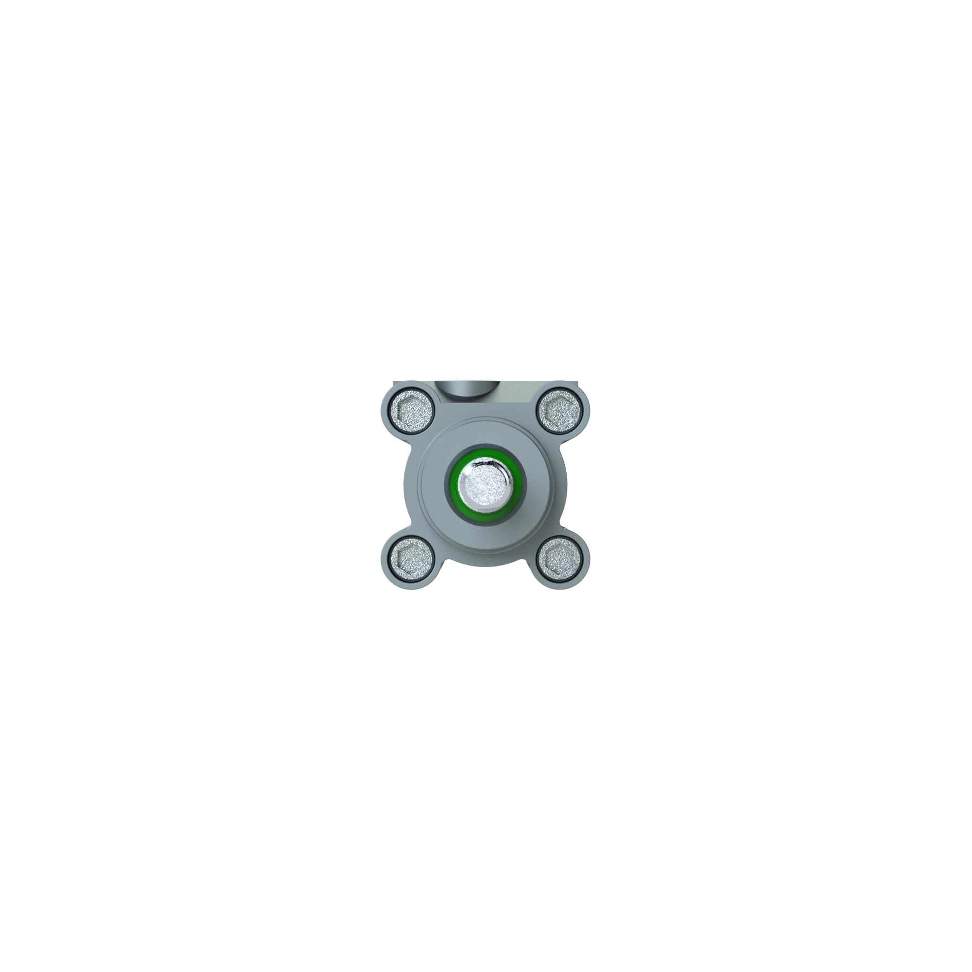 Standard cylinder, double-acting, Piston Ø 100, Stroke 80, G 1/2 - Riegler 106245