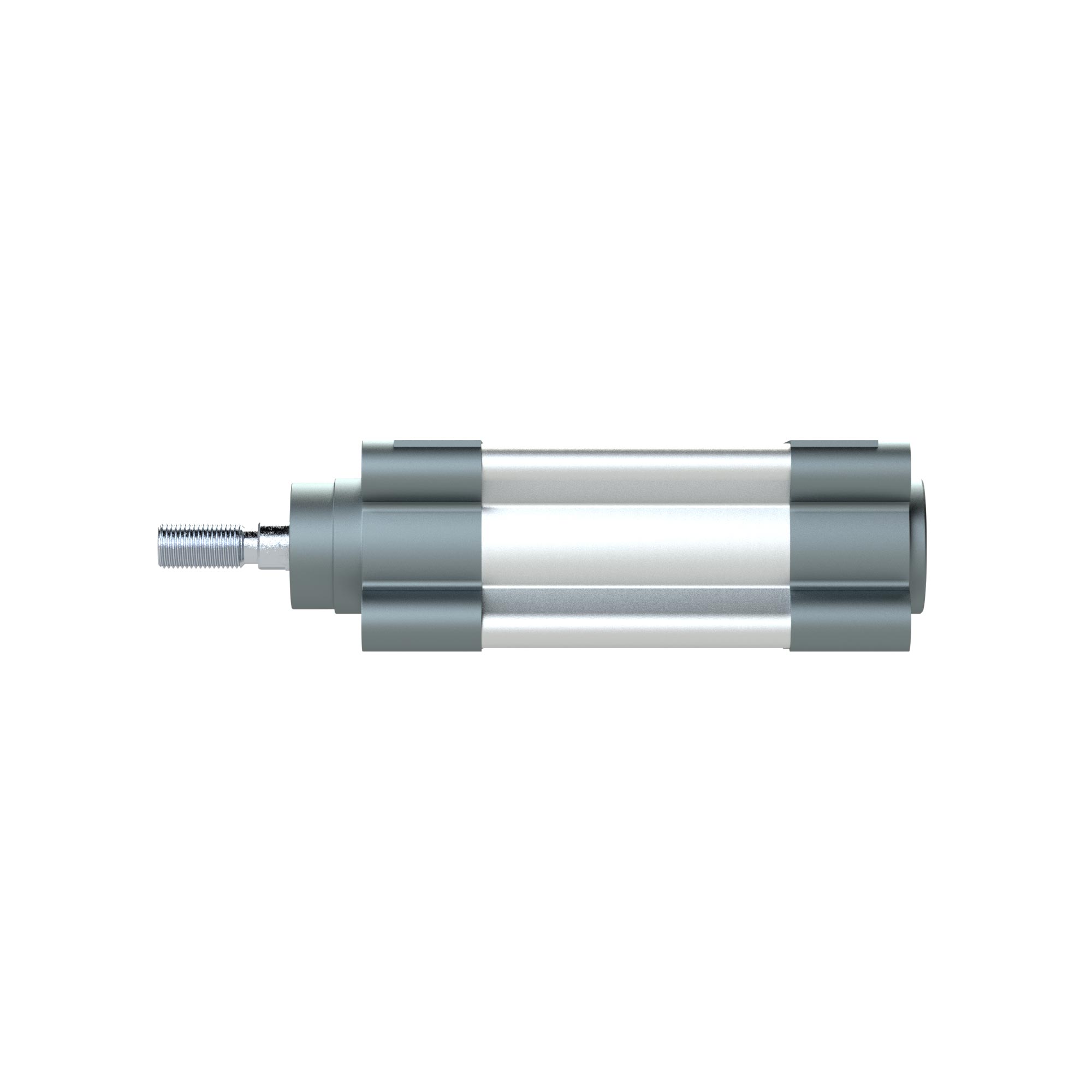 Standard cylinder, double-acting, Piston Ø 100, Stroke 80, G 1/2 - Riegler 106245