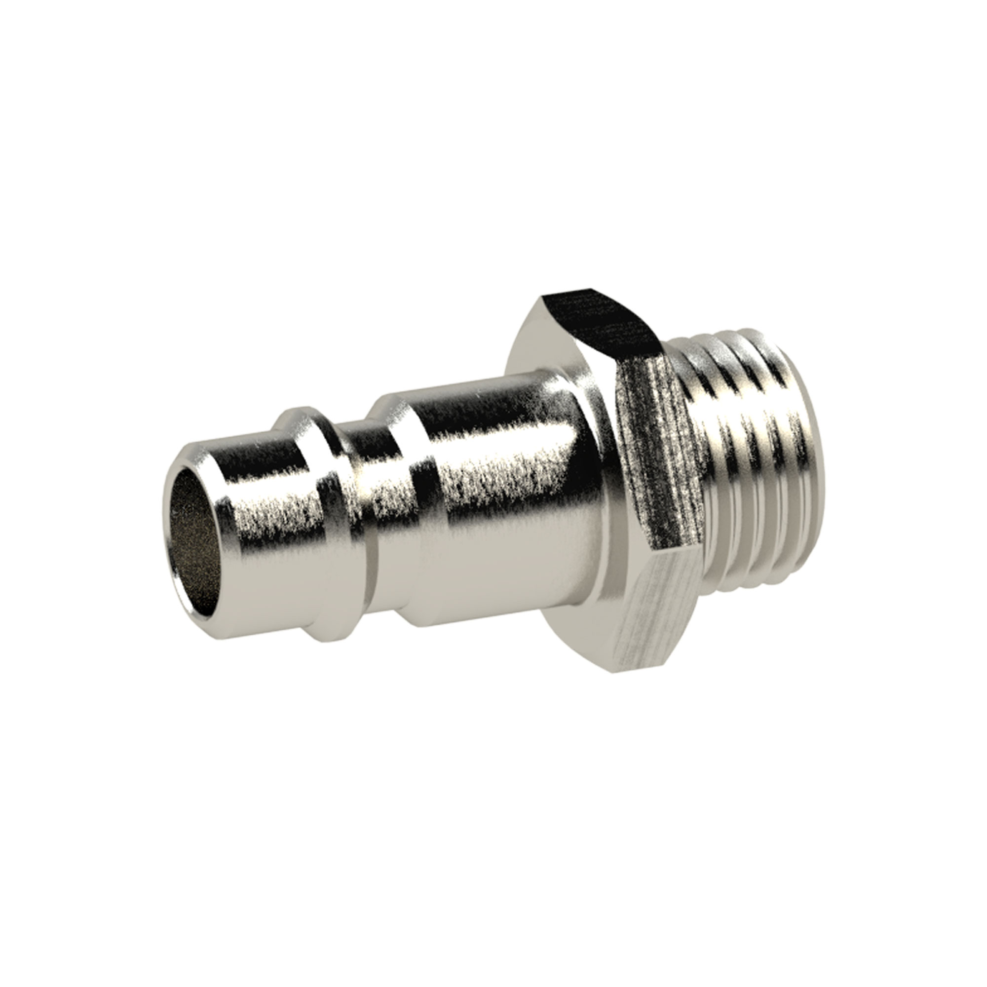 Nippel für Kupplungen NW 7,2 - NW 7,8, Messing vern. - Riegler K462