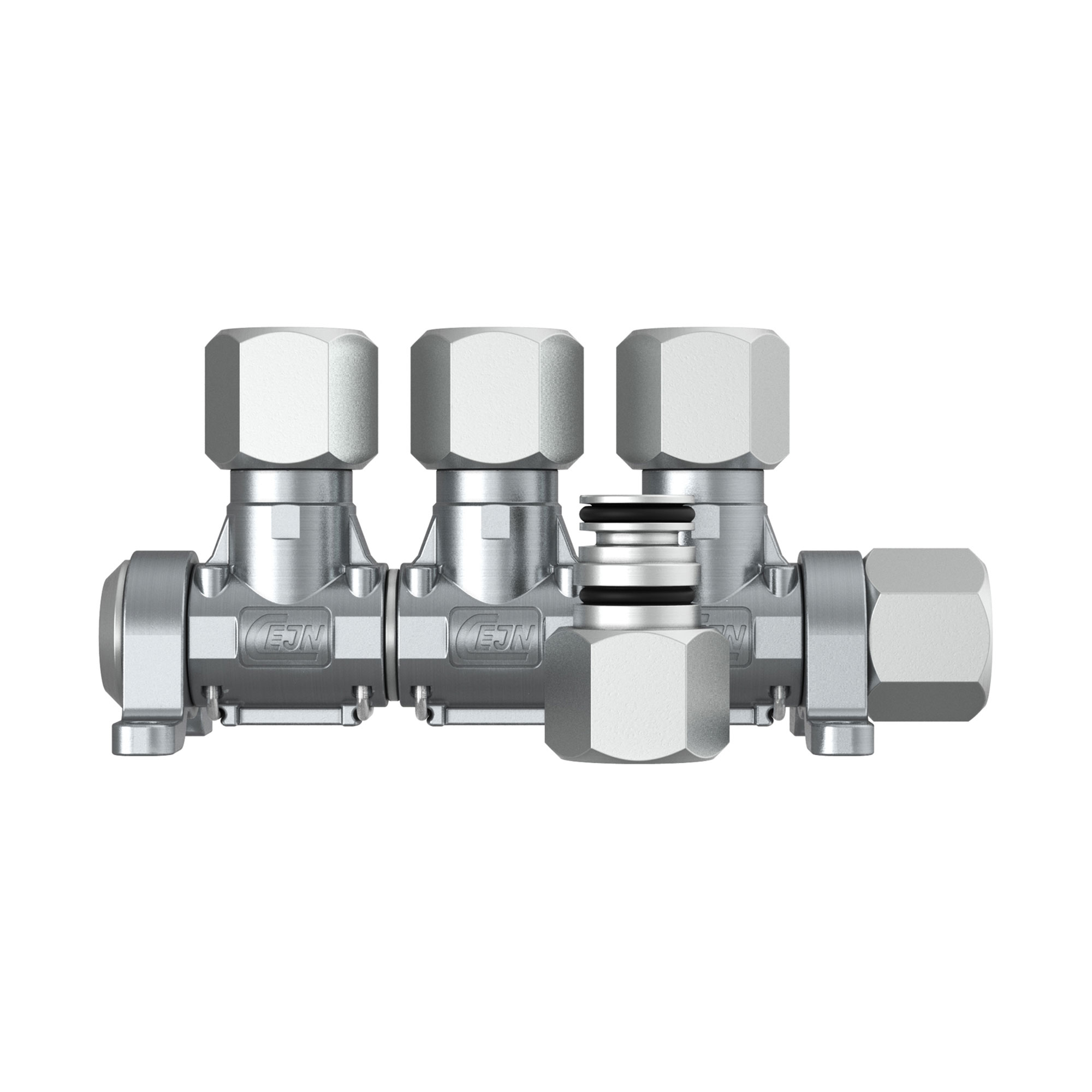 Compressed air distributor »Multi-Link«, without coupling, 3 unit - Riegler 107390