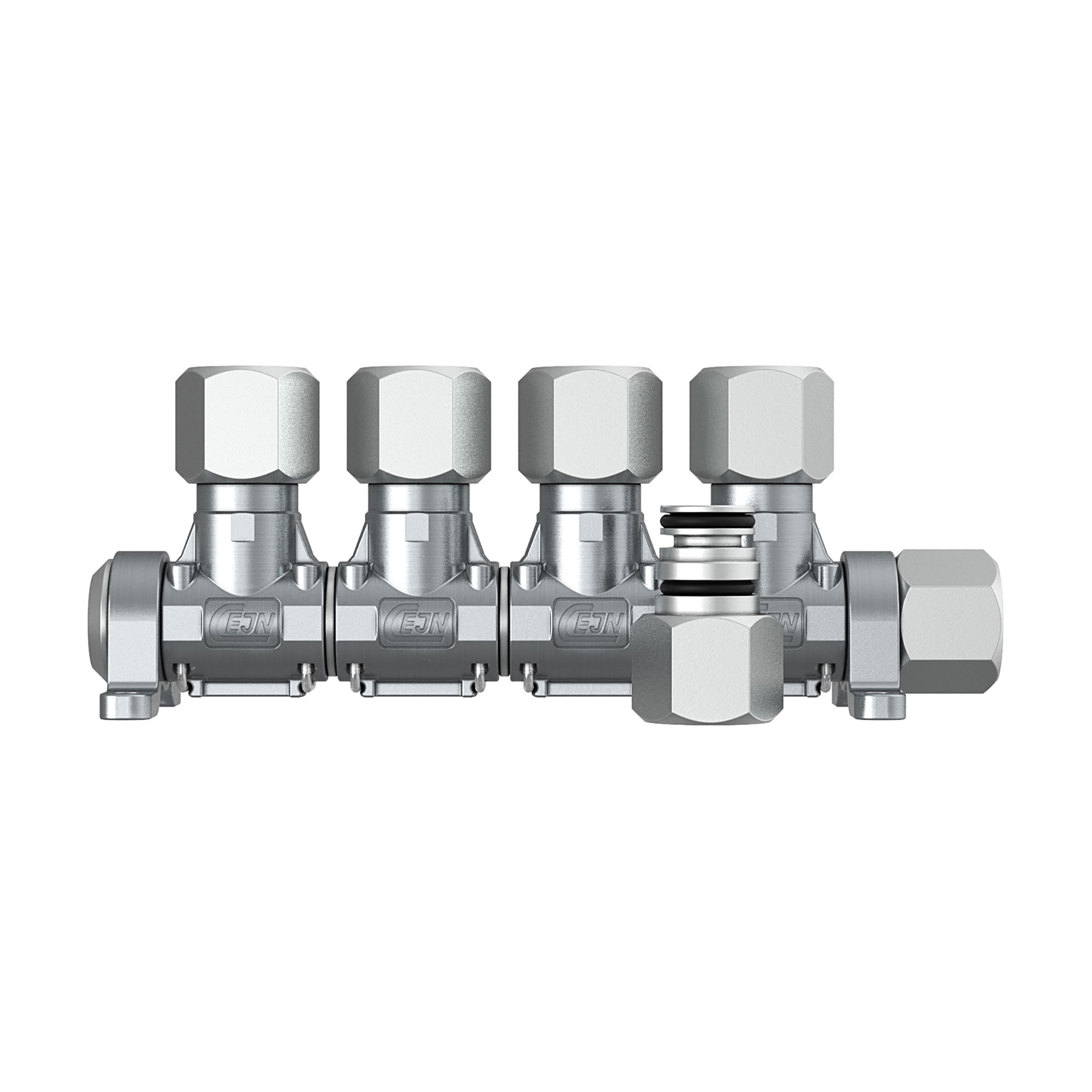 Compressed air distributor »Multi-Link«, without coupling, 4 unit - Riegler 107391